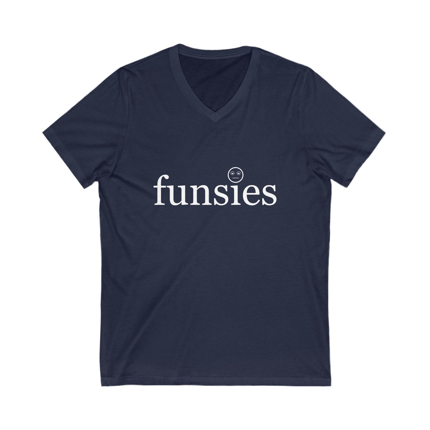 Funsies V-Neck Tee - Fun & Casual Wear for All Occasions