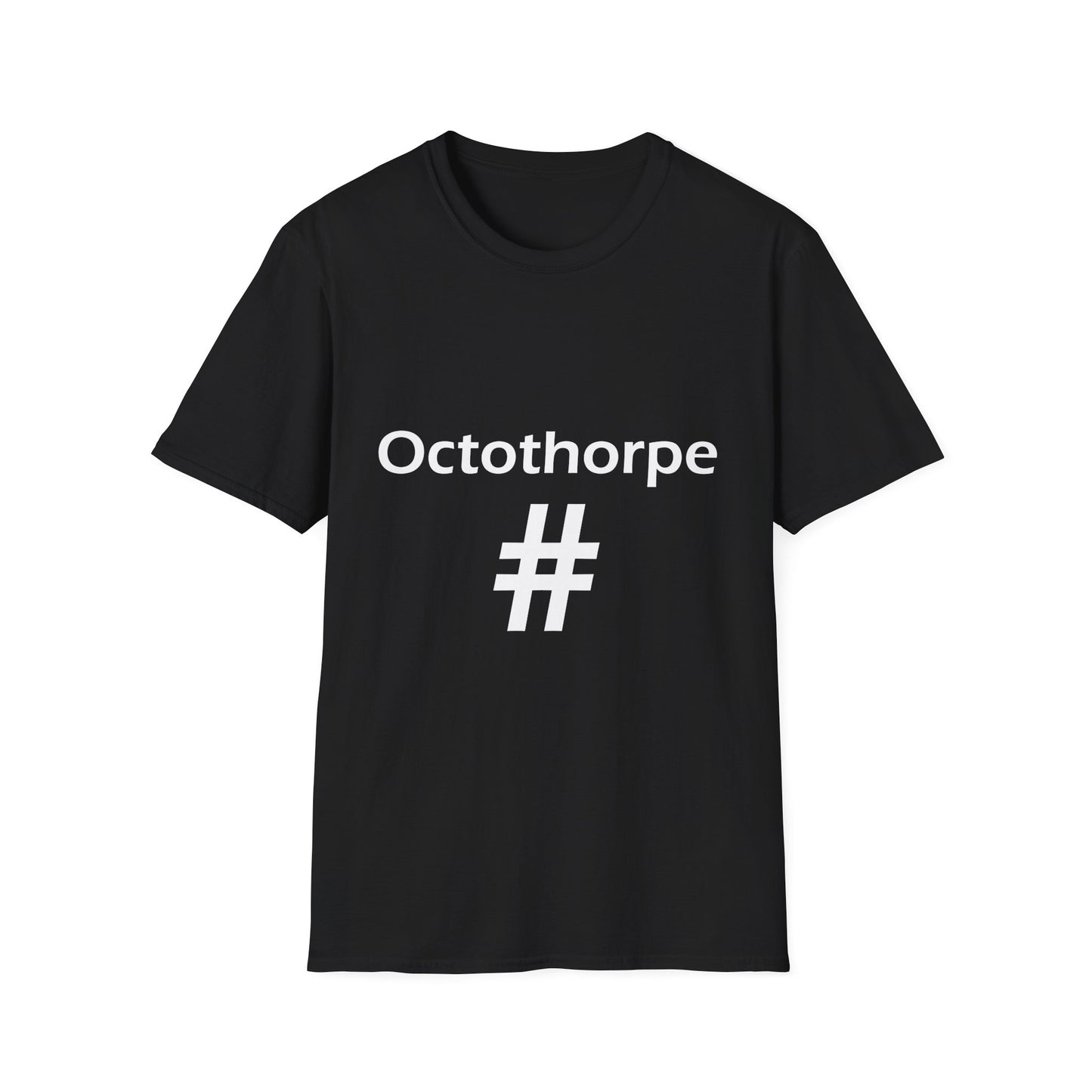 Octothorpe Poly Blend Crew Neck T-Shirt