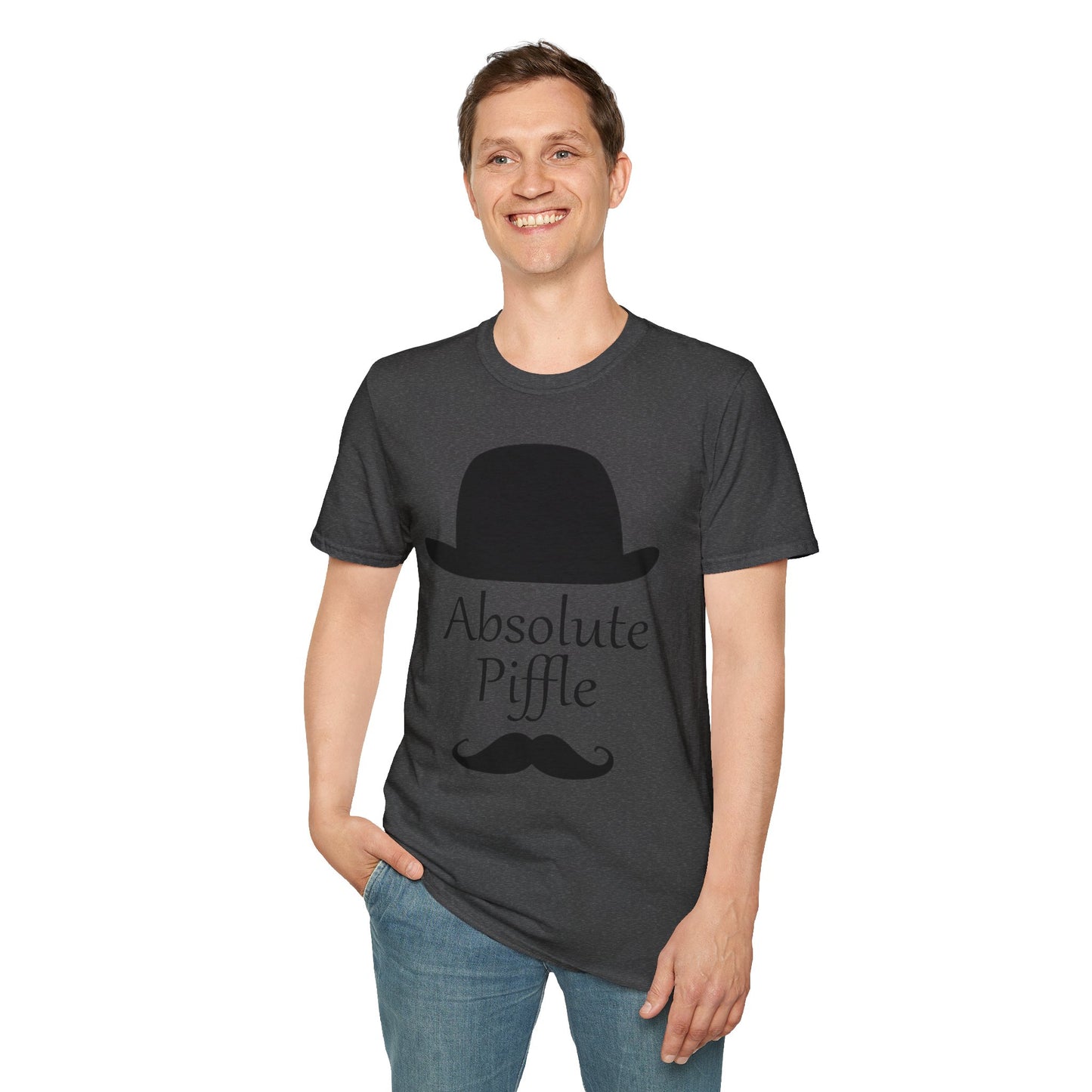 Absolute Piffle Poly Blend Crew Neck T Shirt
