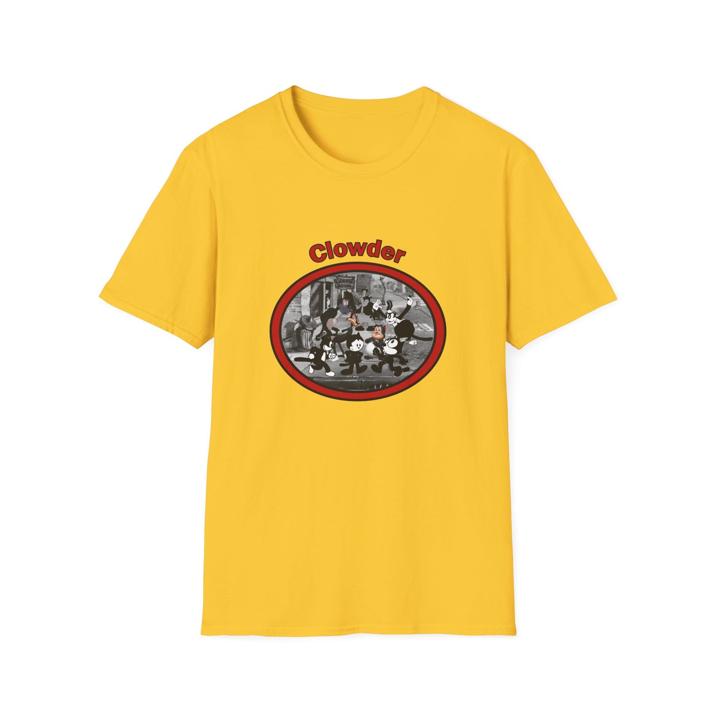 Clowder Poly Blend Crew Neck T-Shirt