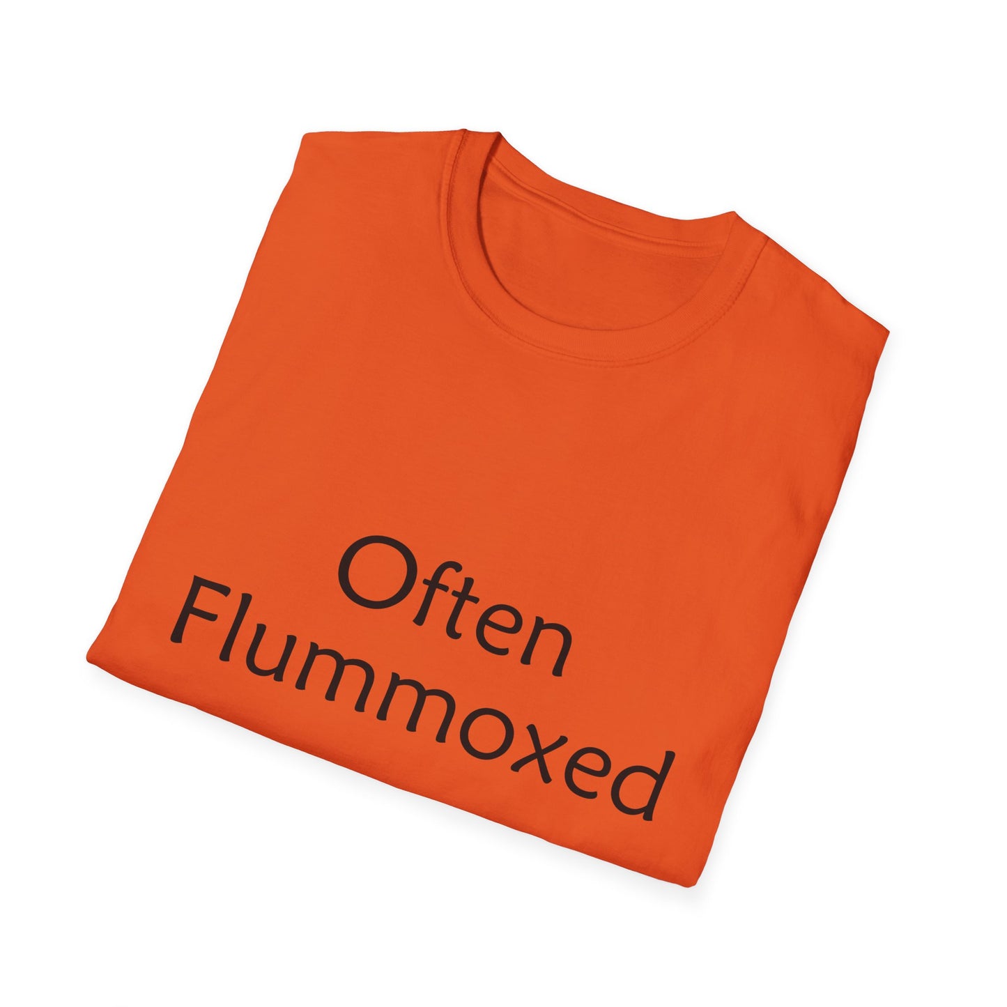 Often Flummoxed Poly Blend Crew Neck T-Shirt