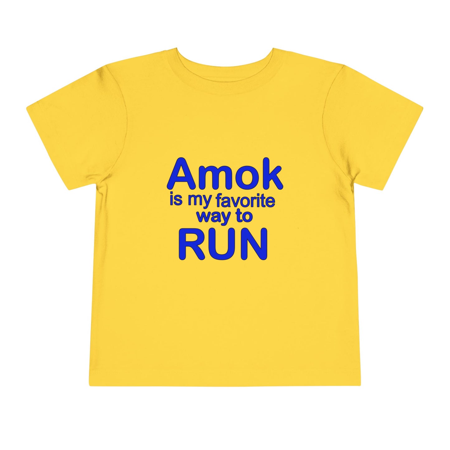 Toddler Running Amok Short Sleeve Tee