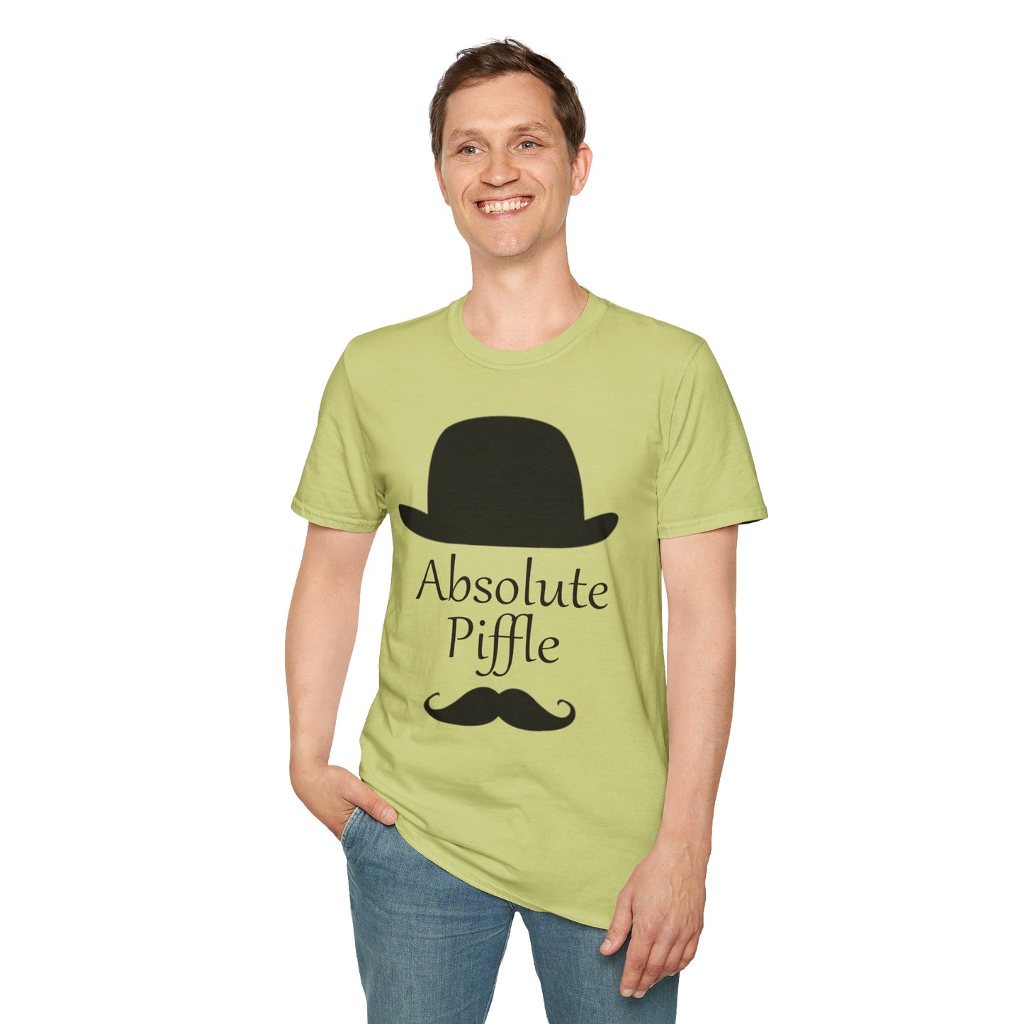 Absolute Piffle Poly Blend Crew Neck T Shirt