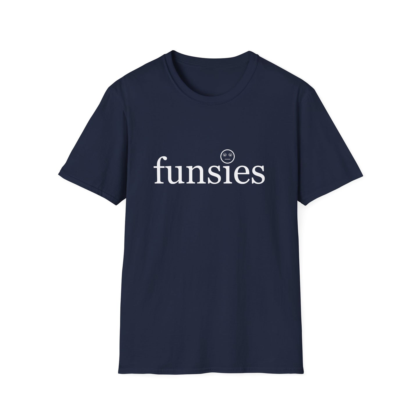 Funsies Poly Blend Crew Neck T-Shirt - Fun Graphic Tee for Casual Wear