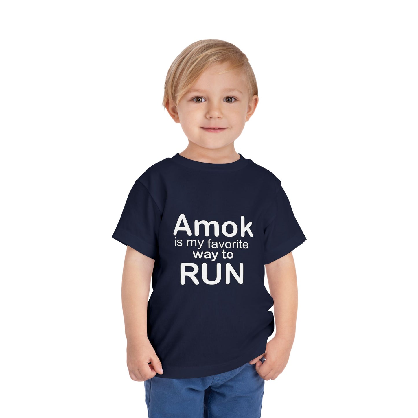 Toddler Running Amok Short Sleeve Tee