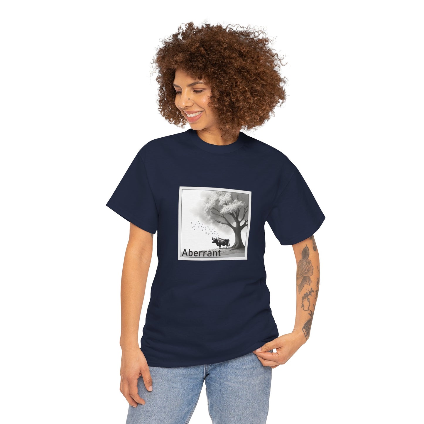 Aberrant Heavy Cotton Tee - Ferdinand the Bull