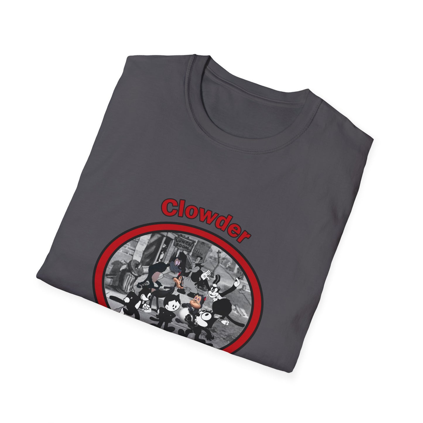 Clowder Poly Blend Crew Neck T-Shirt