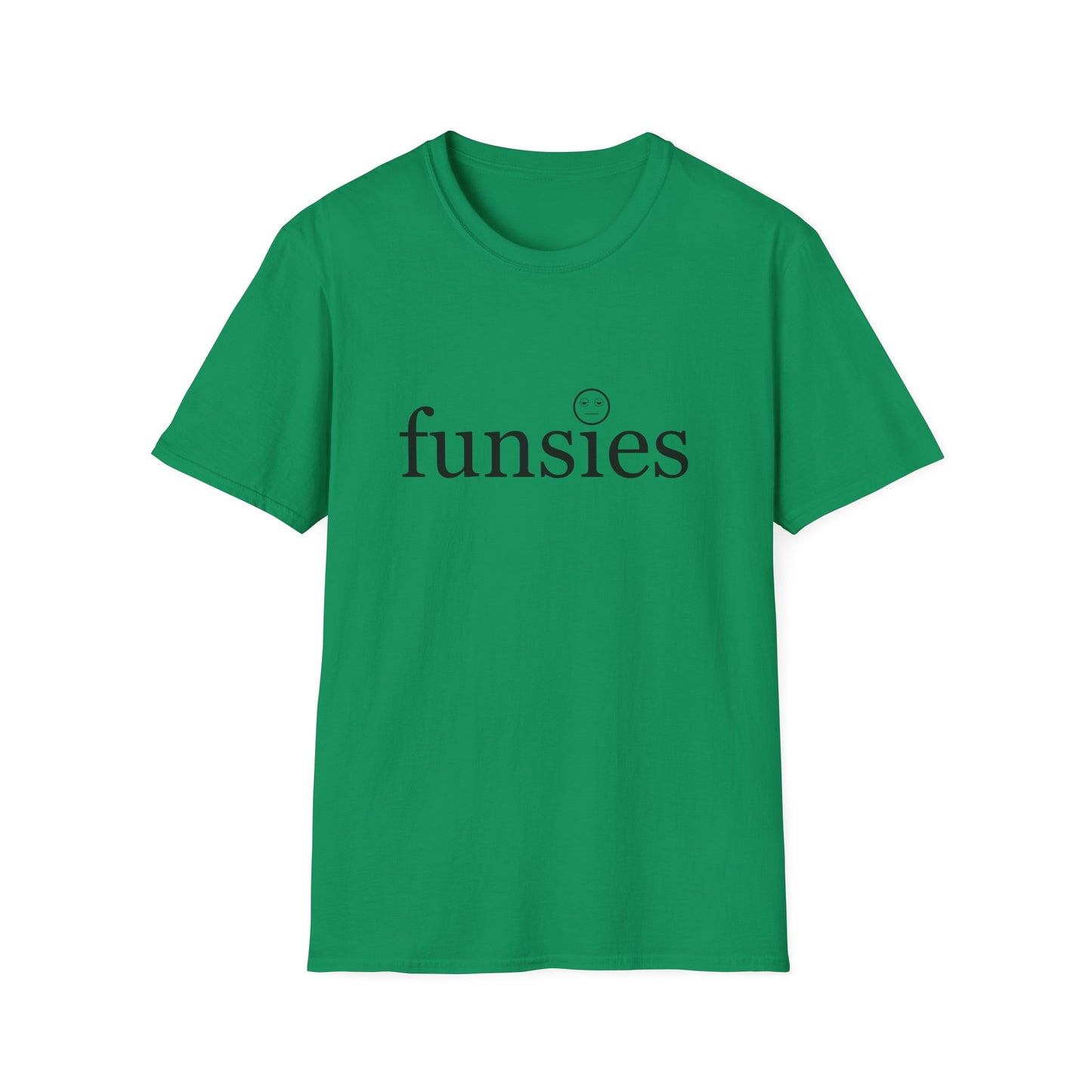 Funsies Poly Blend Crew Neck T-Shirt - Fun Graphic Tee for Casual Wear