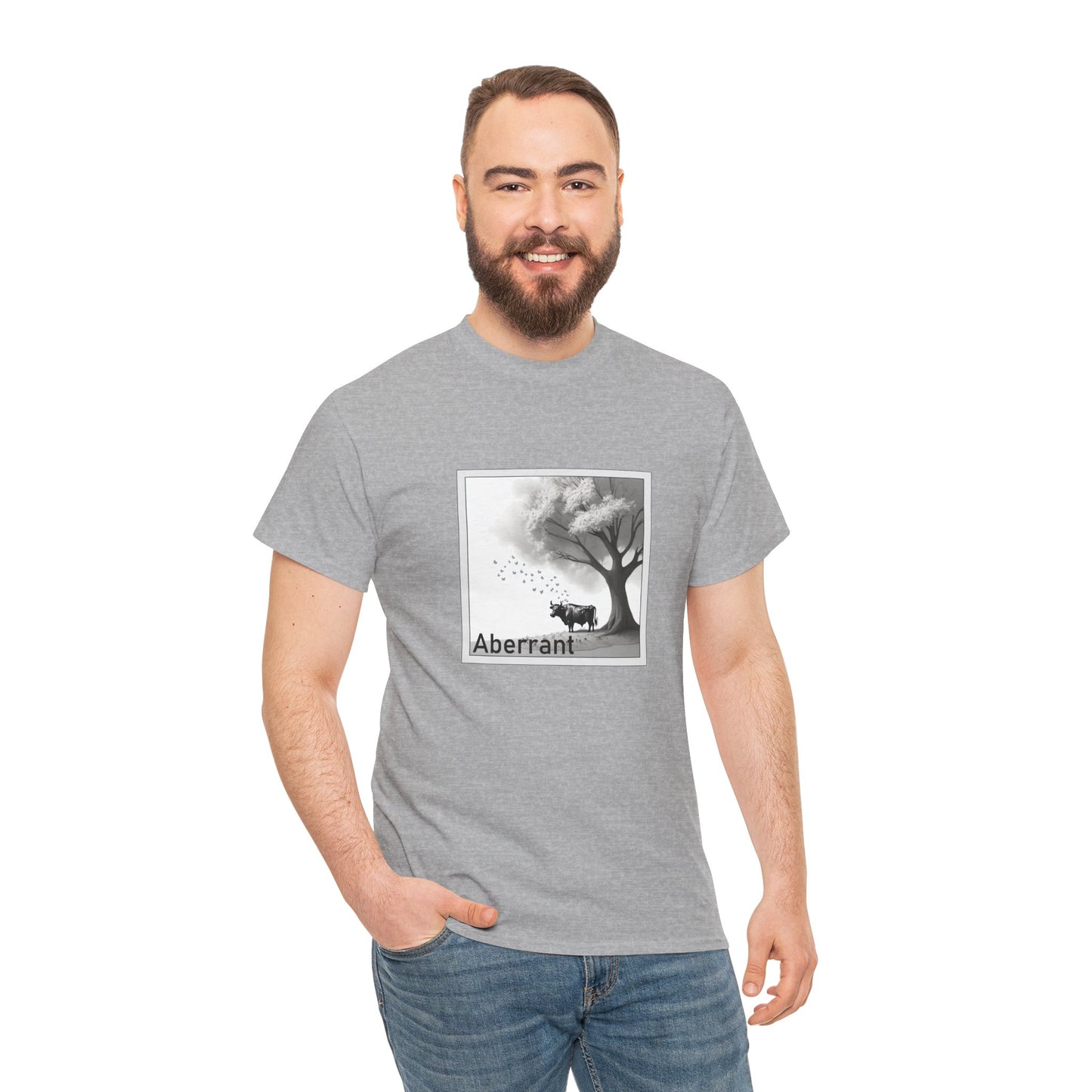 Aberrant Heavy Cotton Tee - Ferdinand the Bull