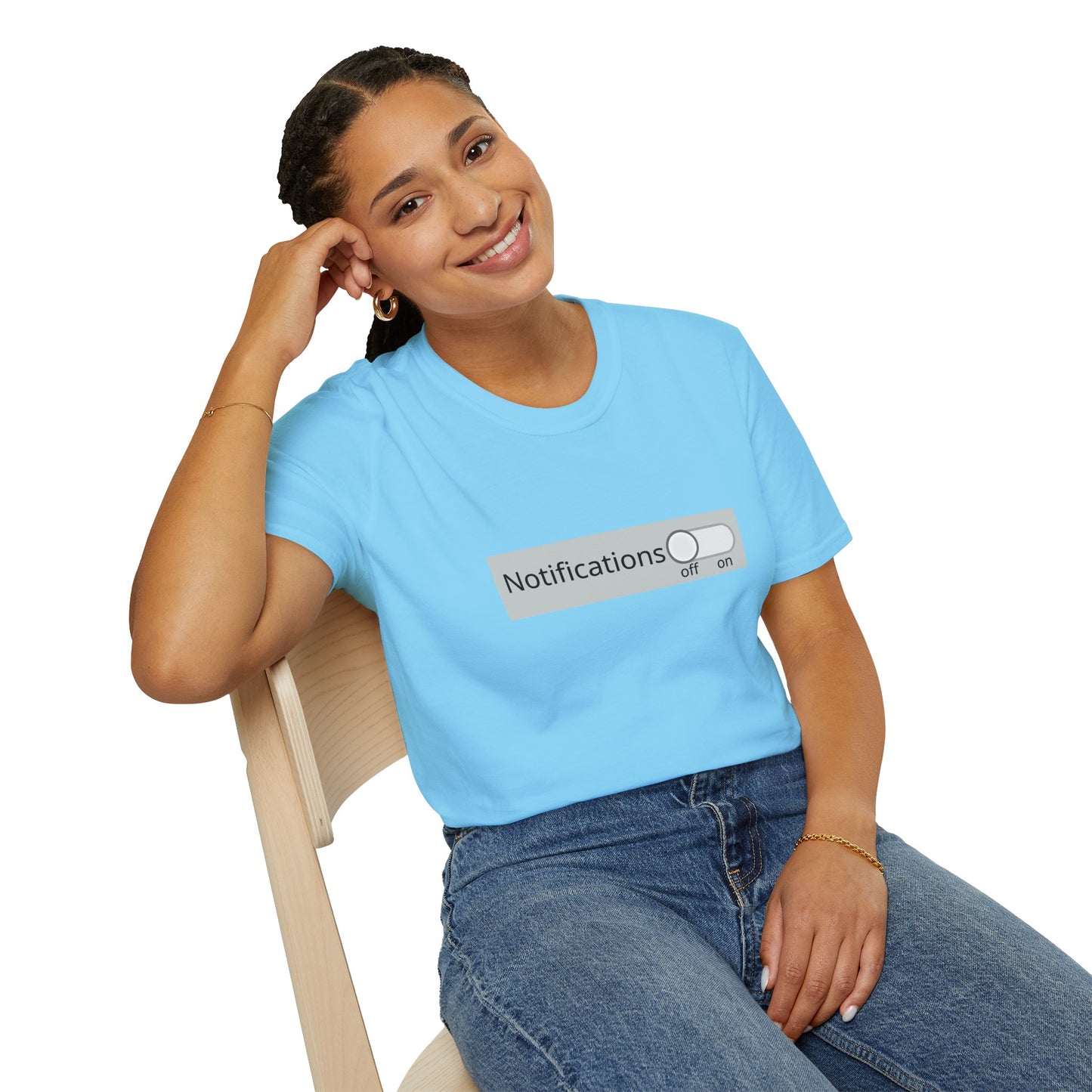 Noises Off Poly Blend Crew Neck T-Shirt