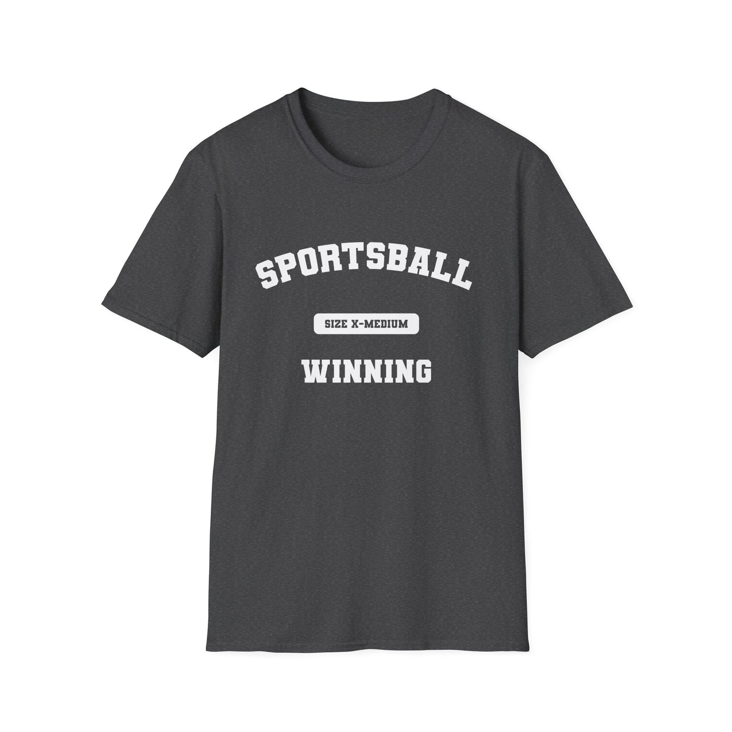 Sportsball Poly Blend Crew Neck T-Shirt