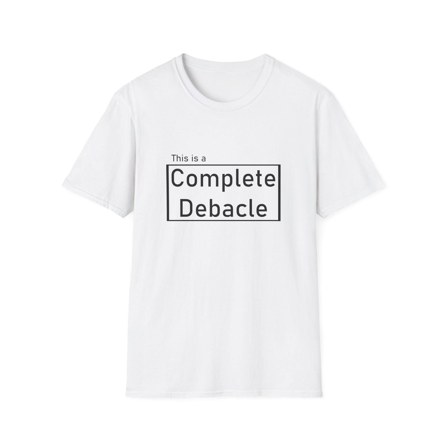 Complete Debacle Poly Blend crew Neck Tee