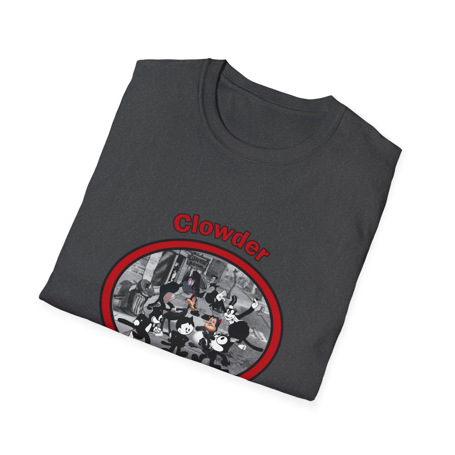 Clowder Poly Blend Crew Neck T-Shirt
