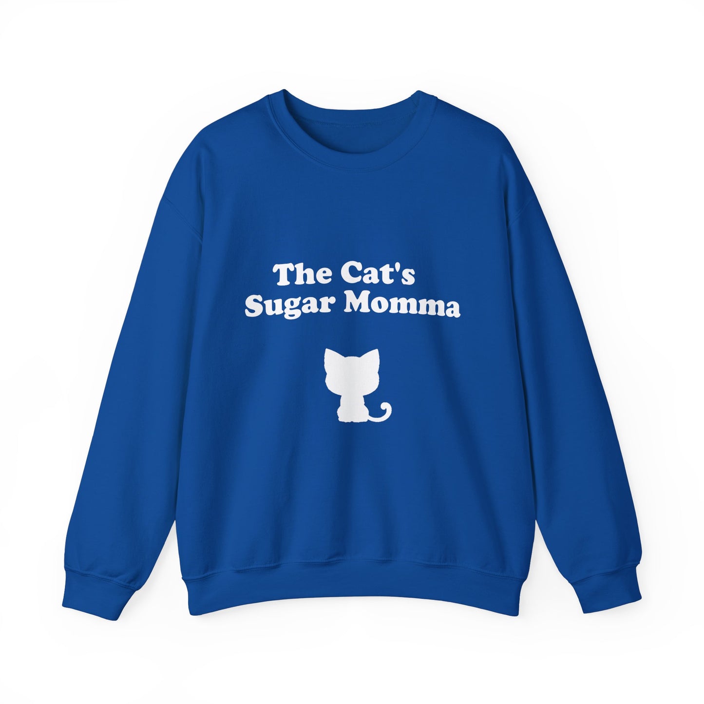 The Cat's Sugar Momma Crewneck Sweatshirt - Perfect for Cat Lovers