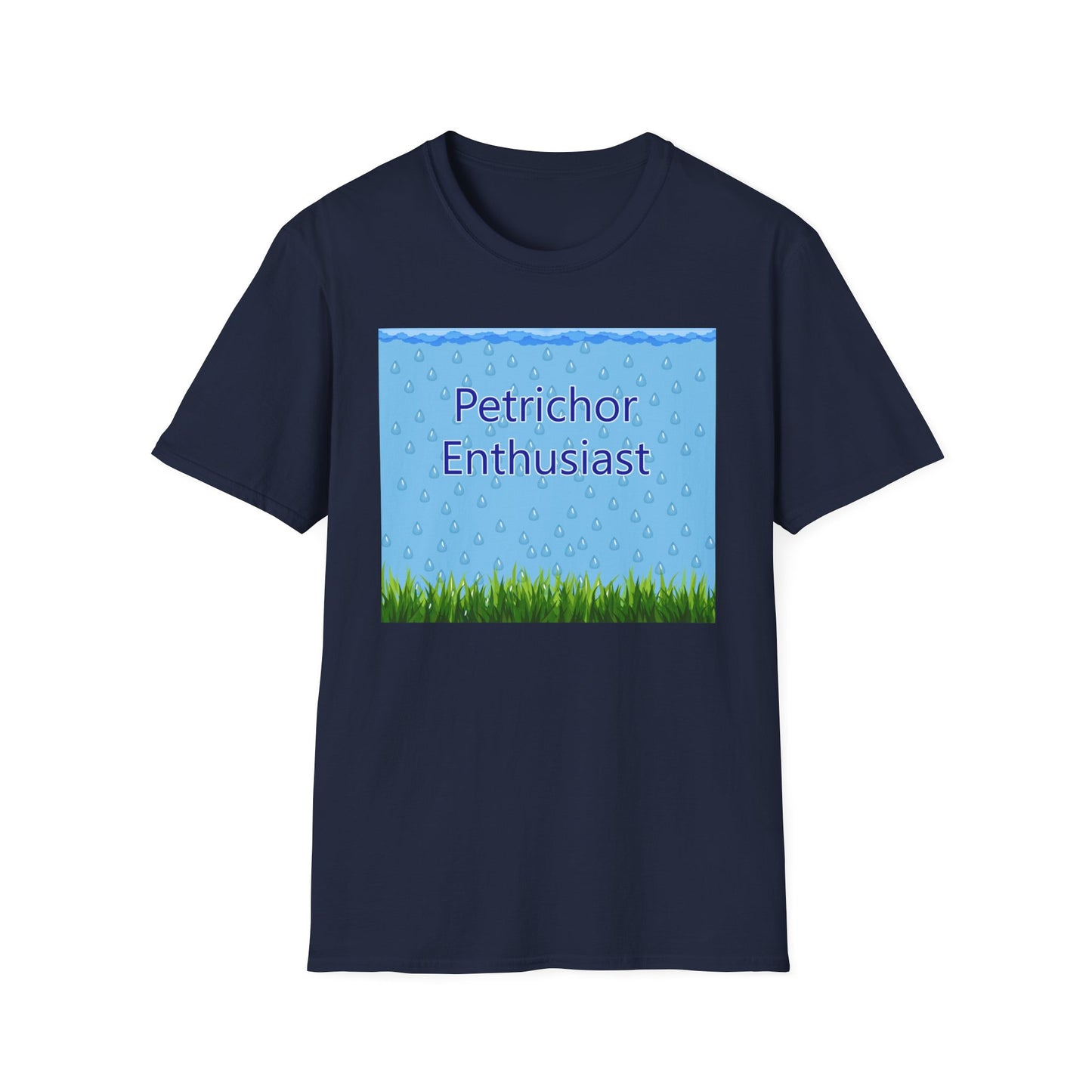 Petrichor Enthusiast Poly Blend Crew Neck T-Shirt