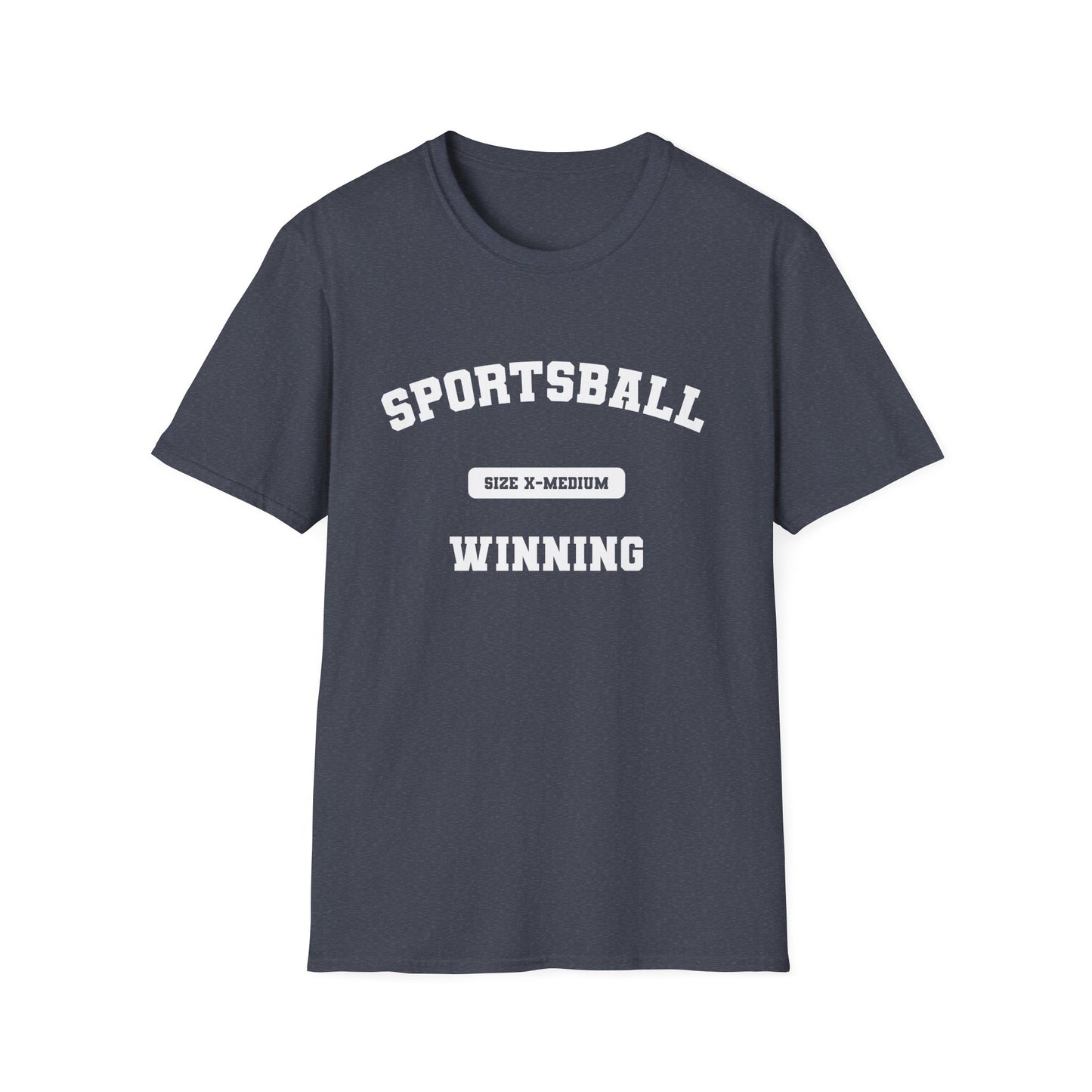 Sportsball Poly Blend Crew Neck T-Shirt