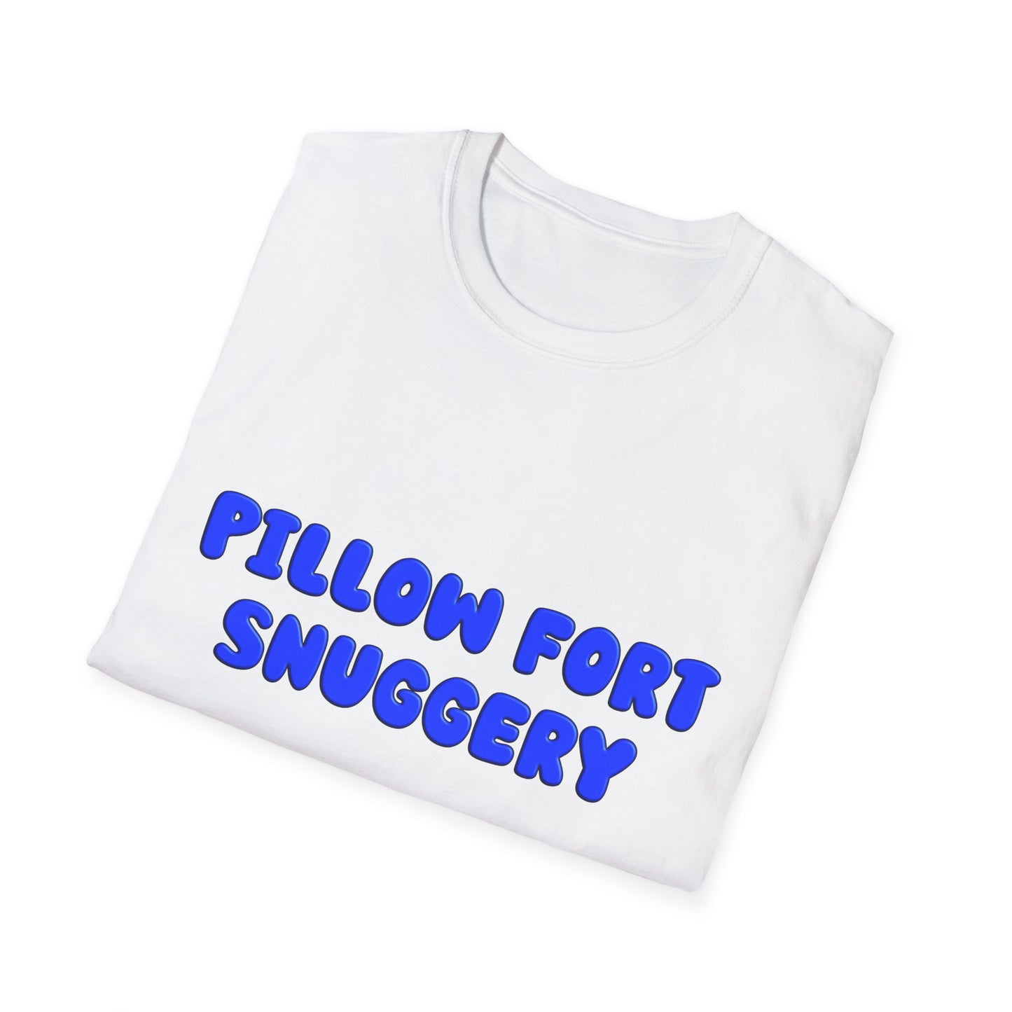 Pillow Fort Snuggery Poly Blend Crew Neck T-Shirt