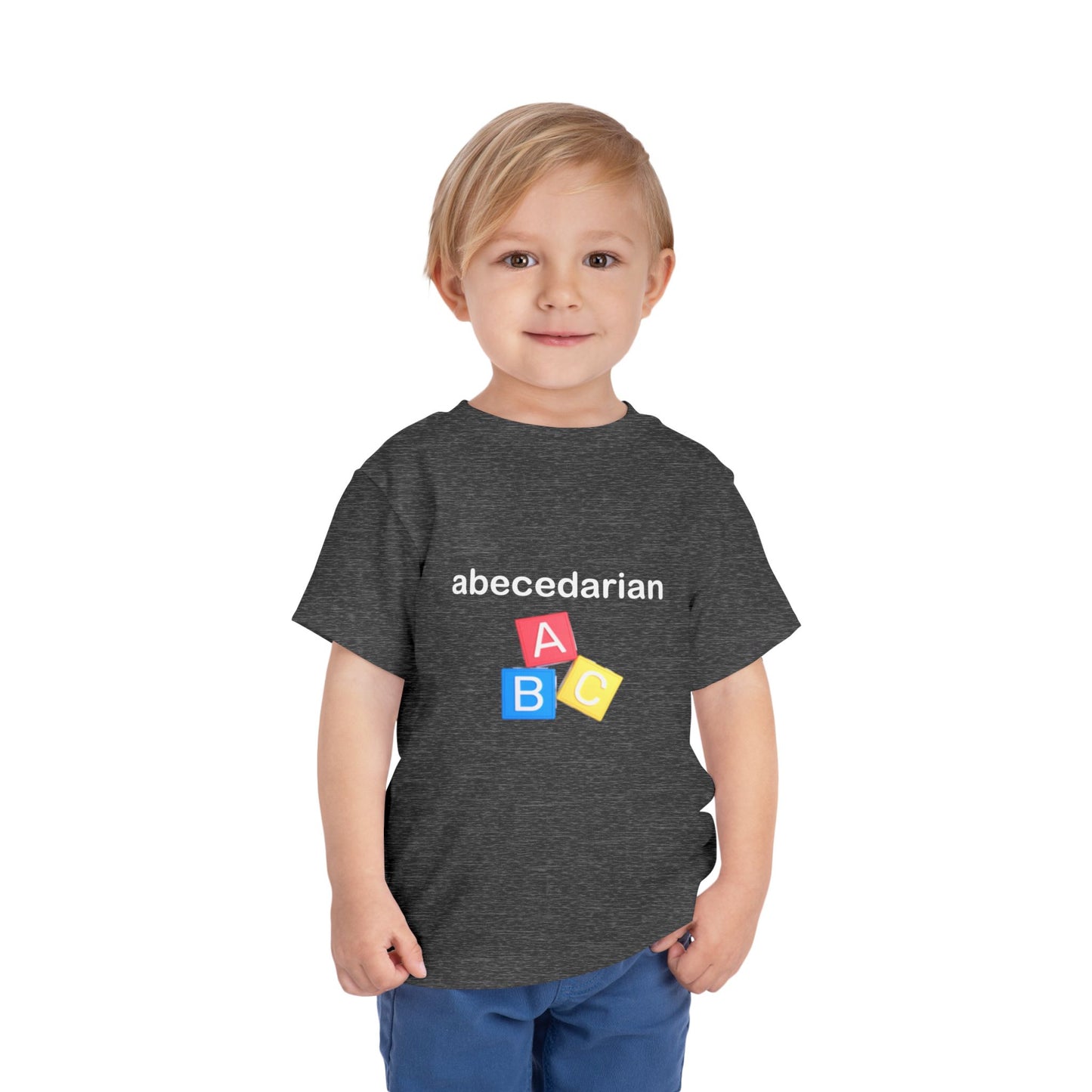 Abecedarian Short Sleeve Toddler Tee