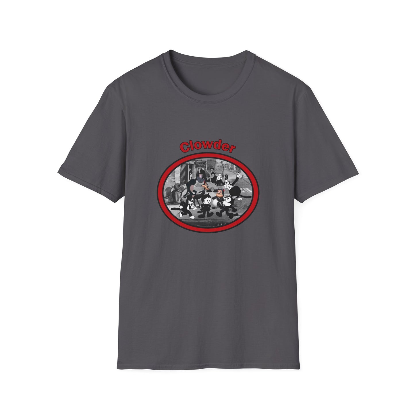 Clowder Poly Blend Crew Neck T-Shirt