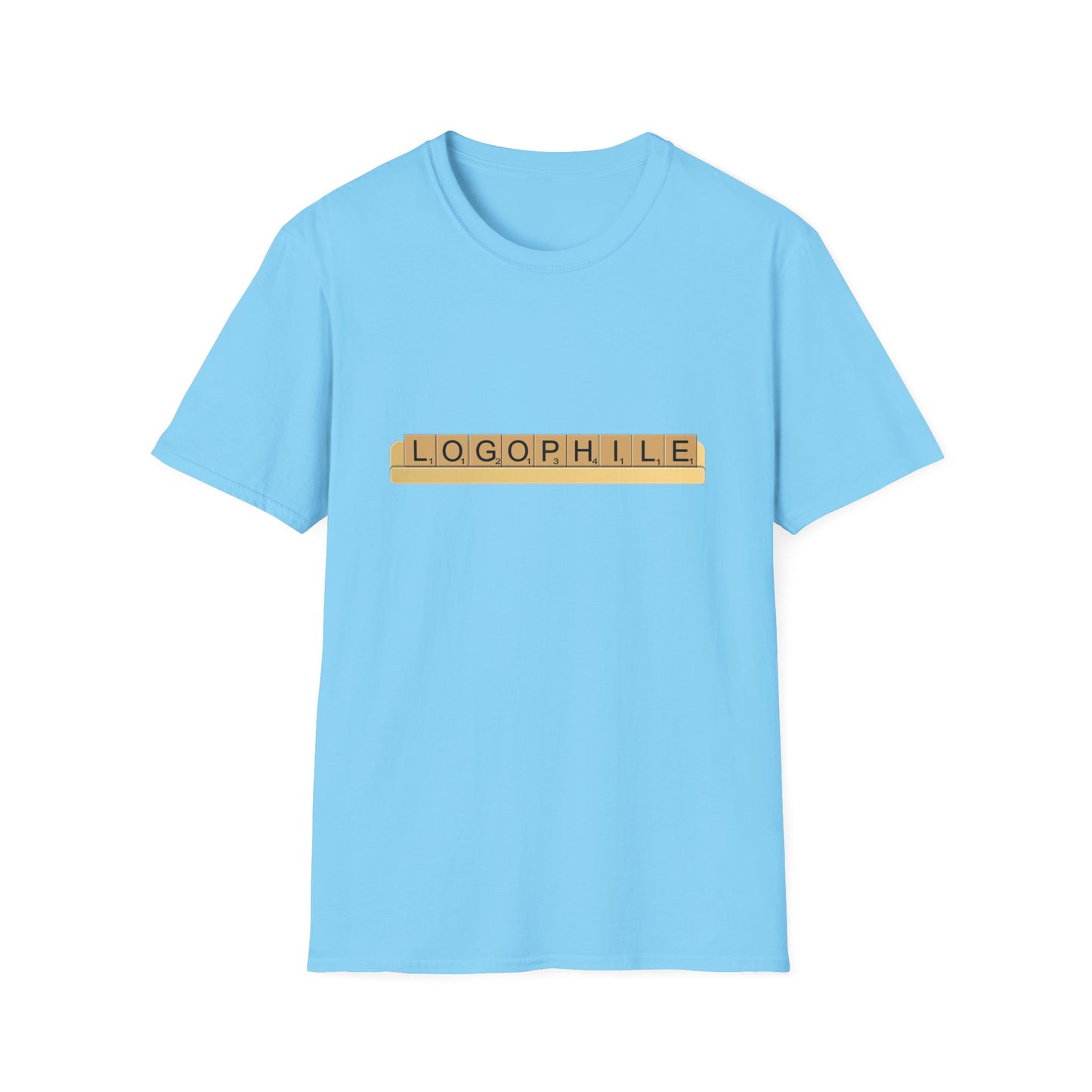 Logophile Poly Blend Crew Neck T-Shirt - Perfect for Word Lovers and Bookworms