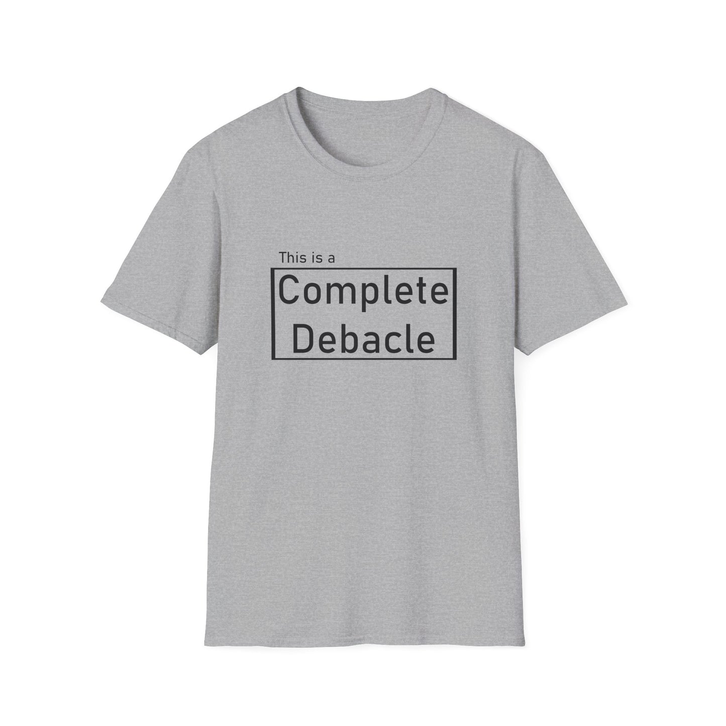 Complete Debacle Poly Blend crew Neck Tee