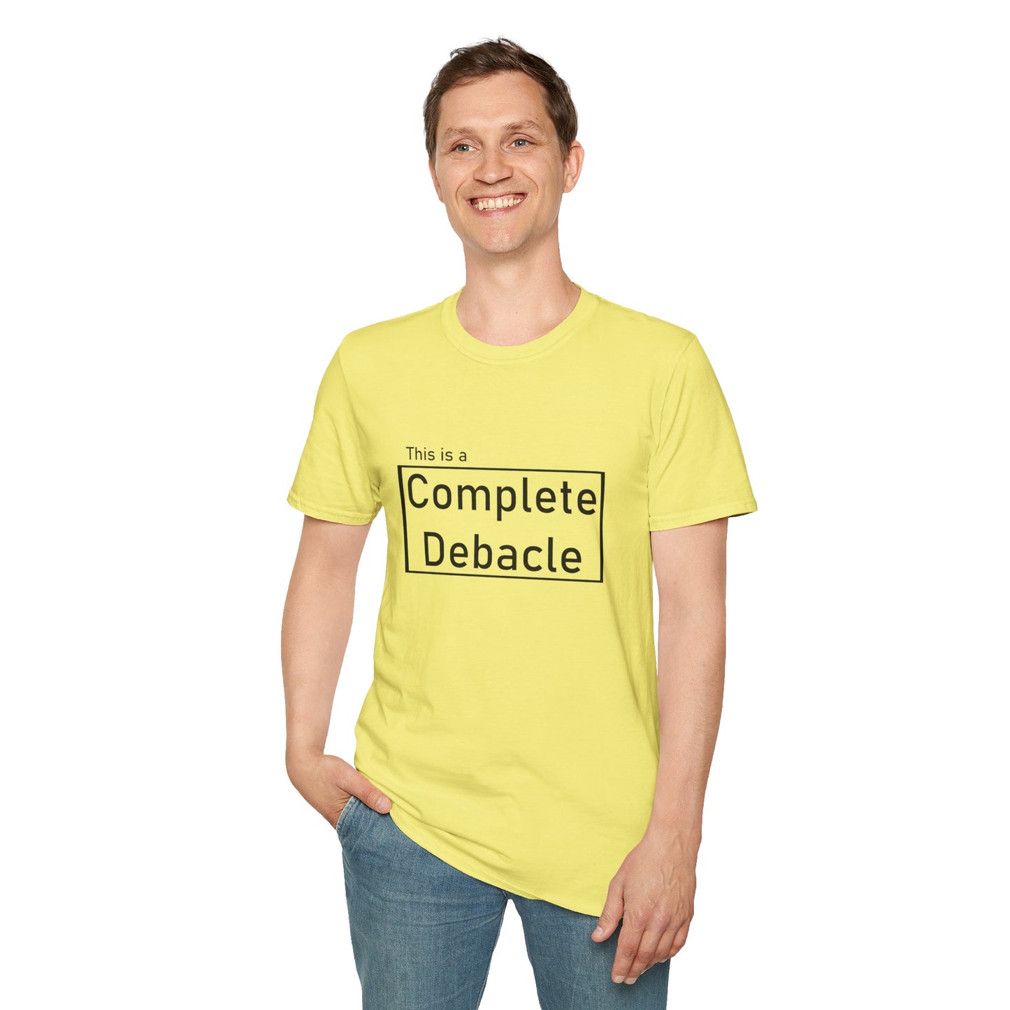 Complete Debacle Poly Blend crew Neck Tee