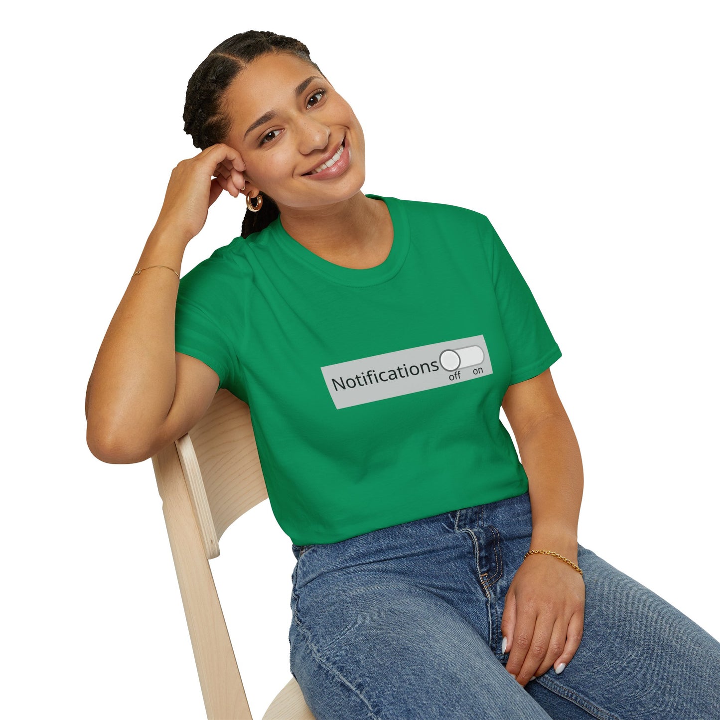 Noises Off Poly Blend Crew Neck T-Shirt