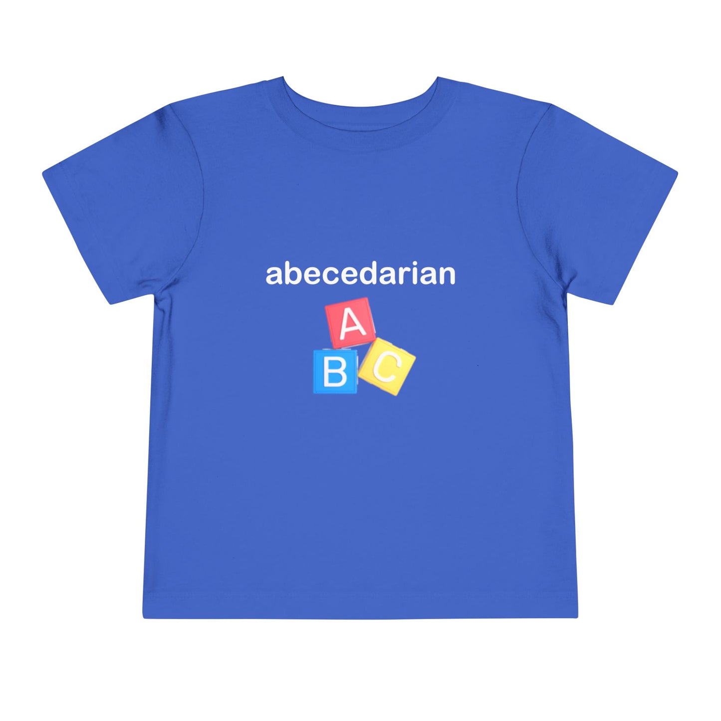 Abecedarian Short Sleeve Toddler Tee