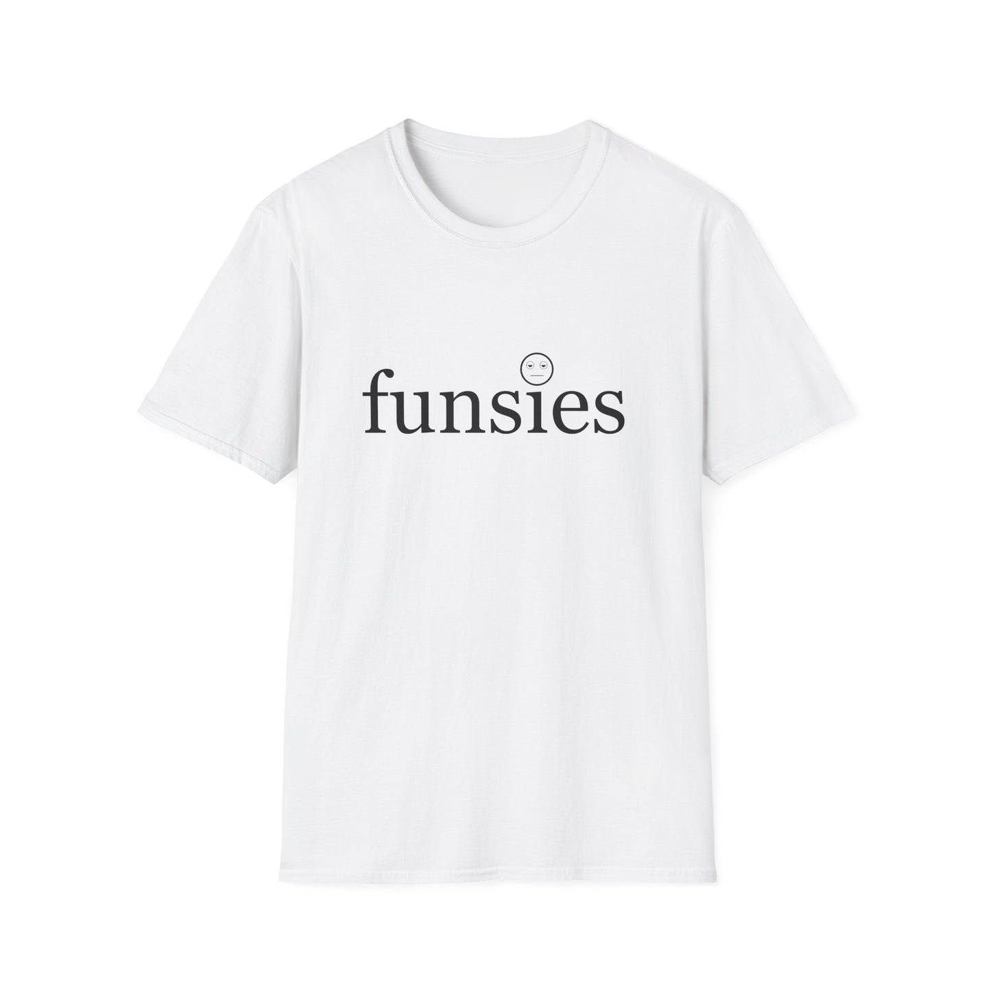 Funsies Poly Blend Crew Neck T-Shirt - Fun Graphic Tee for Casual Wear
