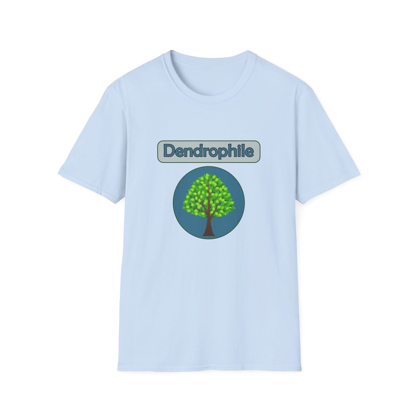 Dendrophile Poly Blend Crew Neck T-Shirt for Tree Lovers