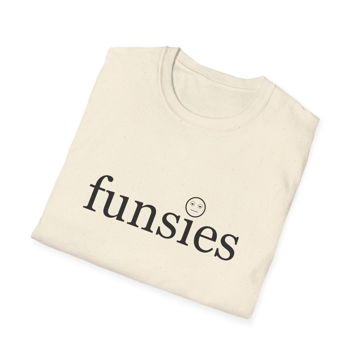 Funsies Poly Blend Crew Neck T-Shirt - Fun Graphic Tee for Casual Wear
