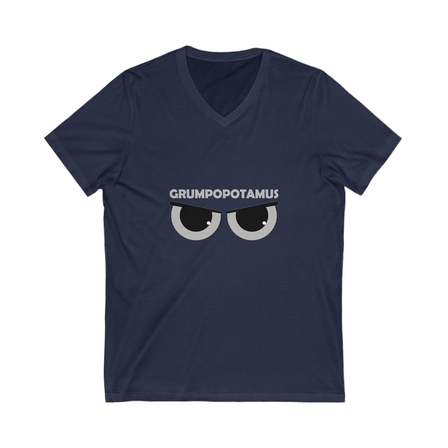 Grumpy Grumpopotamus V-Neck Tee