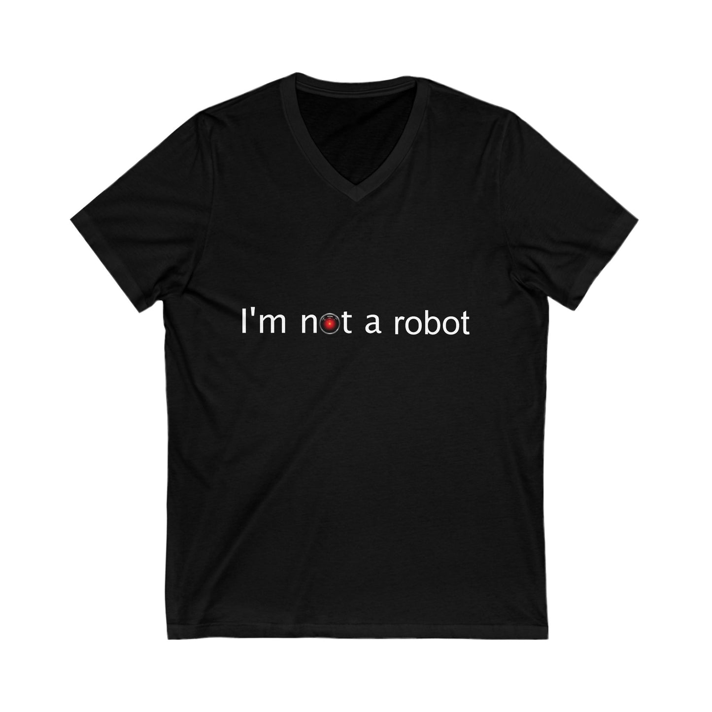 I'm Not a Robot V-Neck Tee