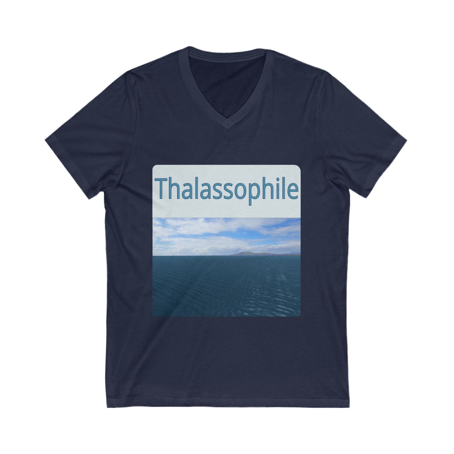 Thalassophile V-Neck Tee