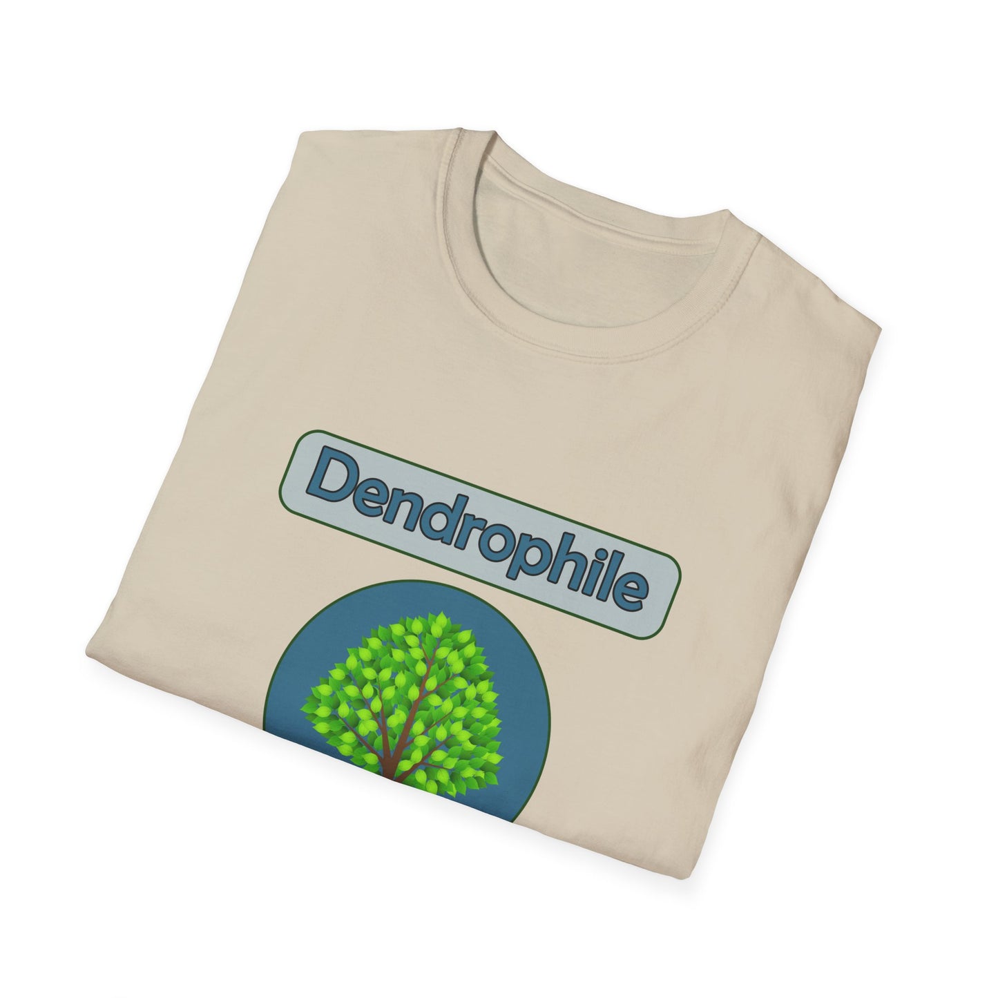 Dendrophile Poly Blend Crew Neck T-Shirt for Tree Lovers