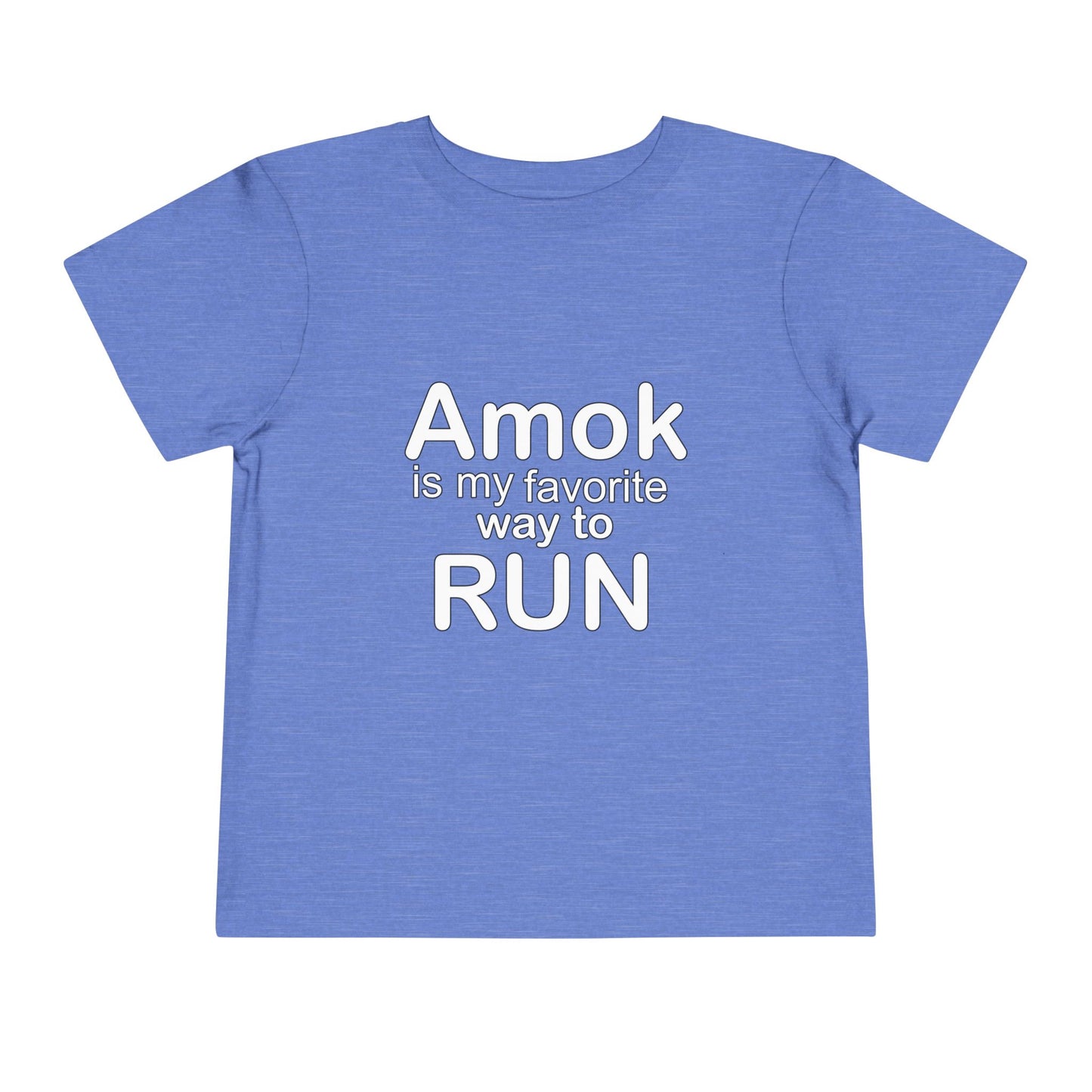 Toddler Running Amok Short Sleeve Tee