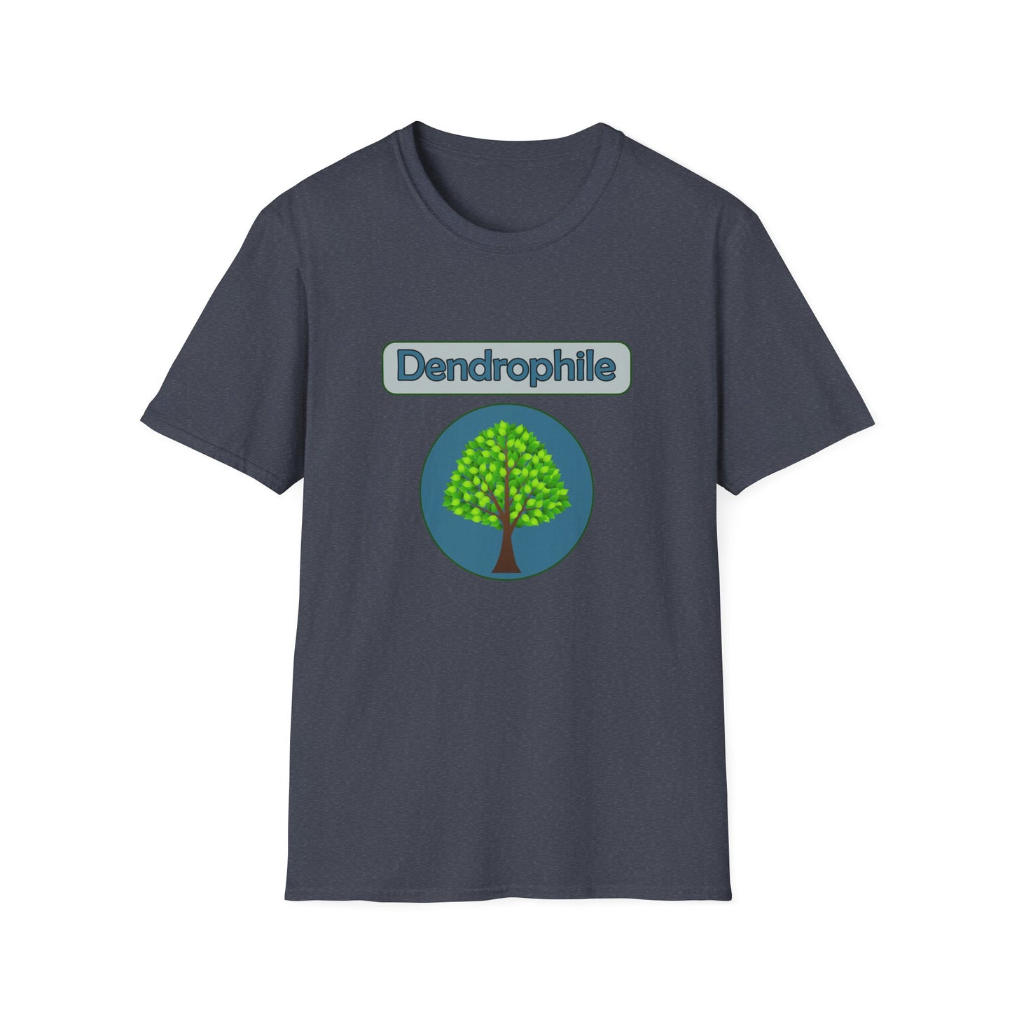 Dendrophile Poly Blend Crew Neck T-Shirt for Tree Lovers