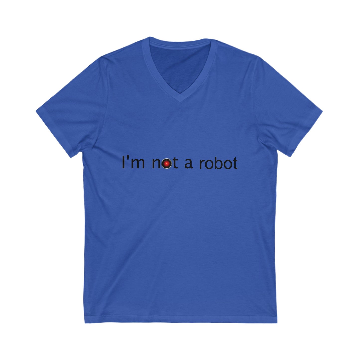 I'm Not a Robot V-Neck Tee
