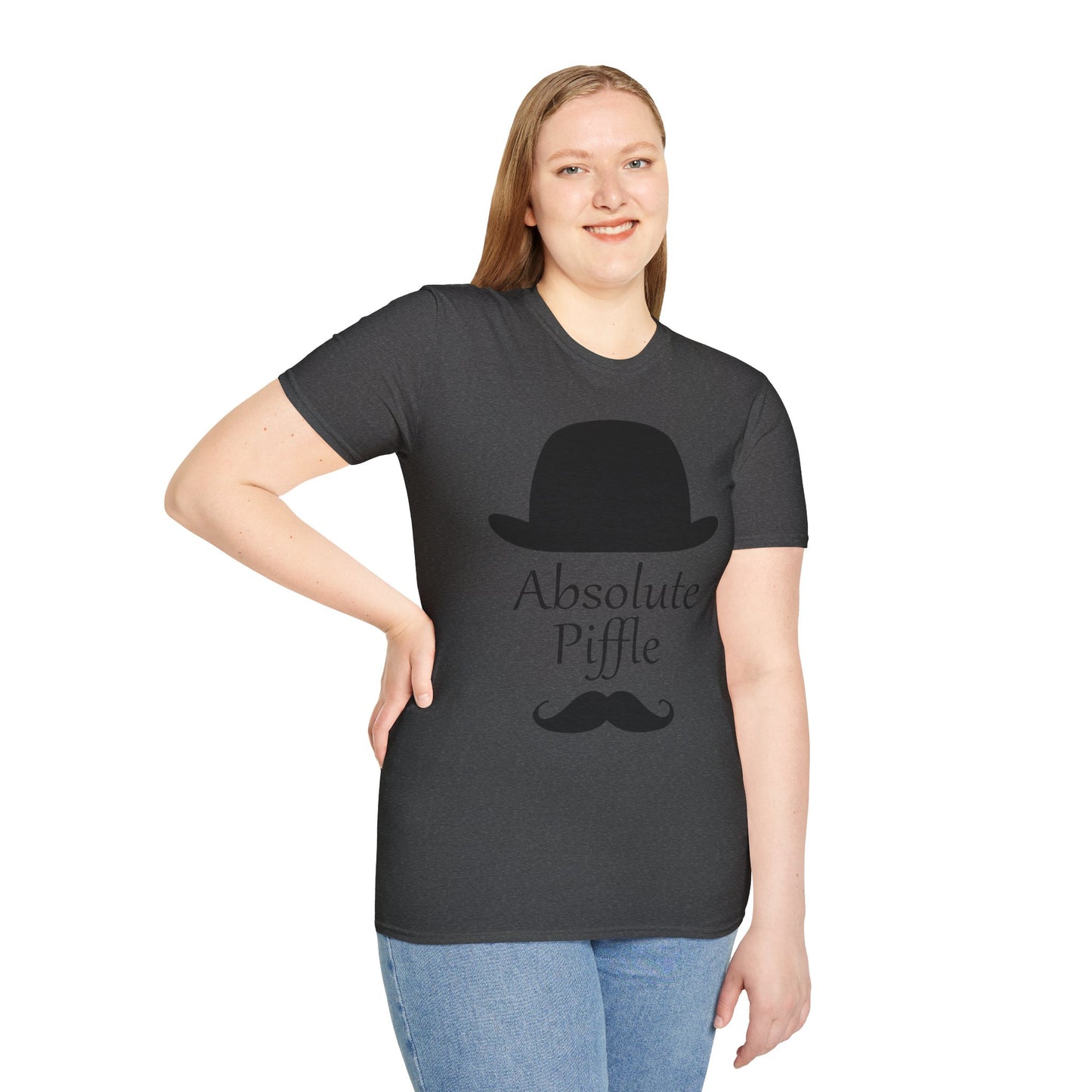 Absolute Piffle Poly Blend Crew Neck T Shirt
