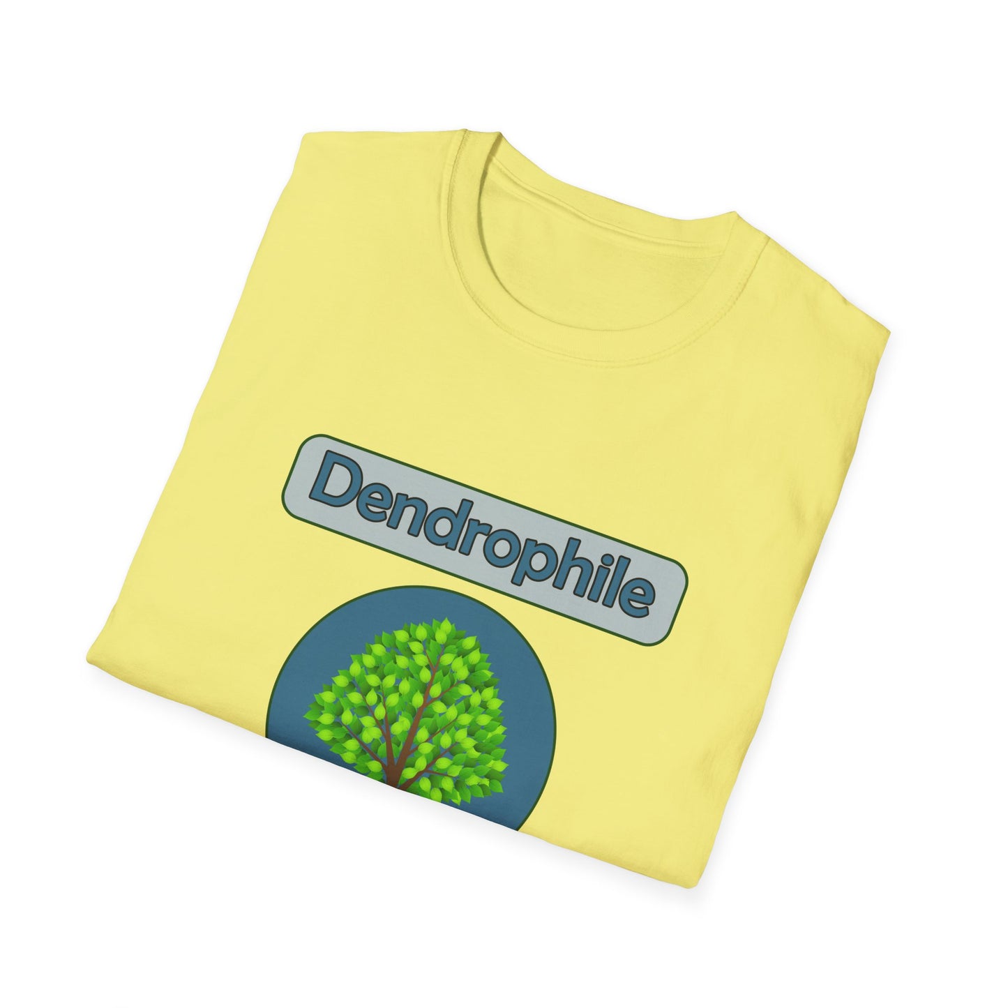 Dendrophile Poly Blend Crew Neck T-Shirt for Tree Lovers