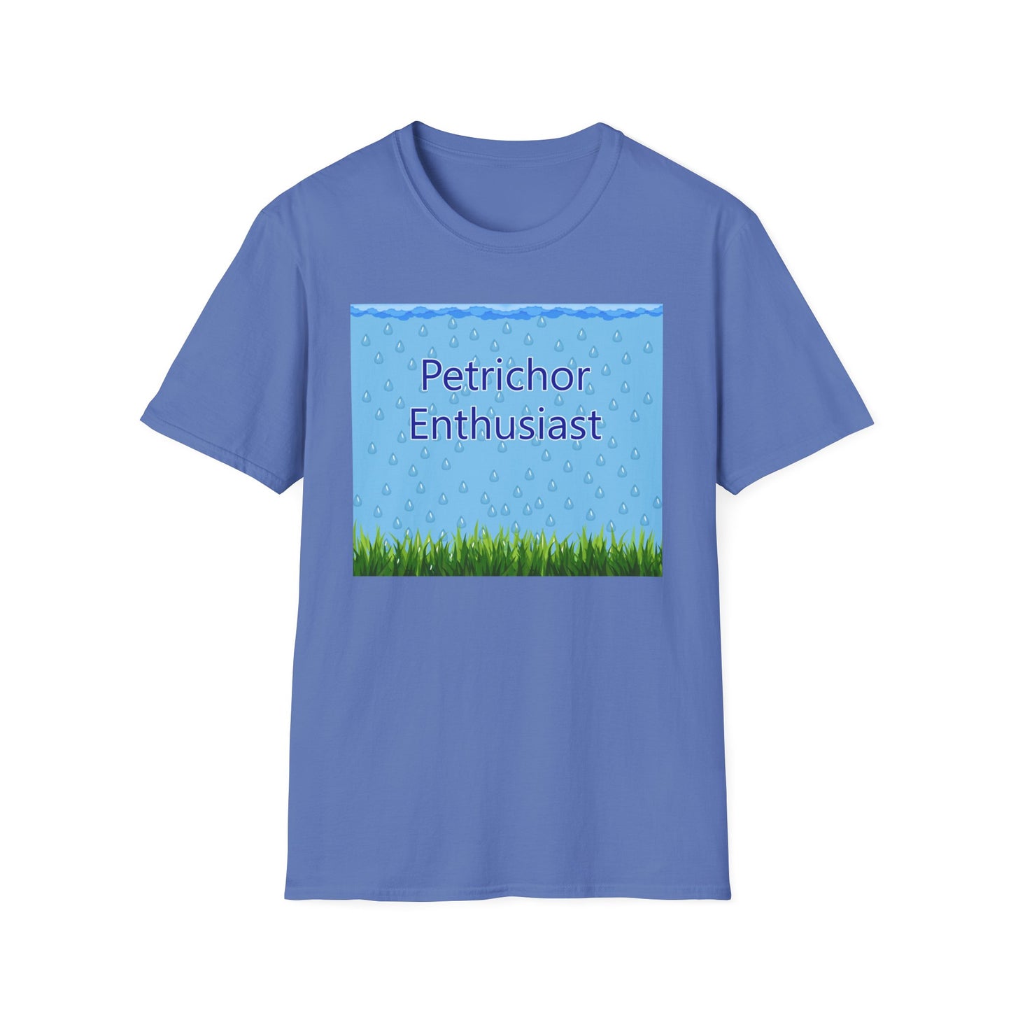 Petrichor Enthusiast Poly Blend Crew Neck T-Shirt