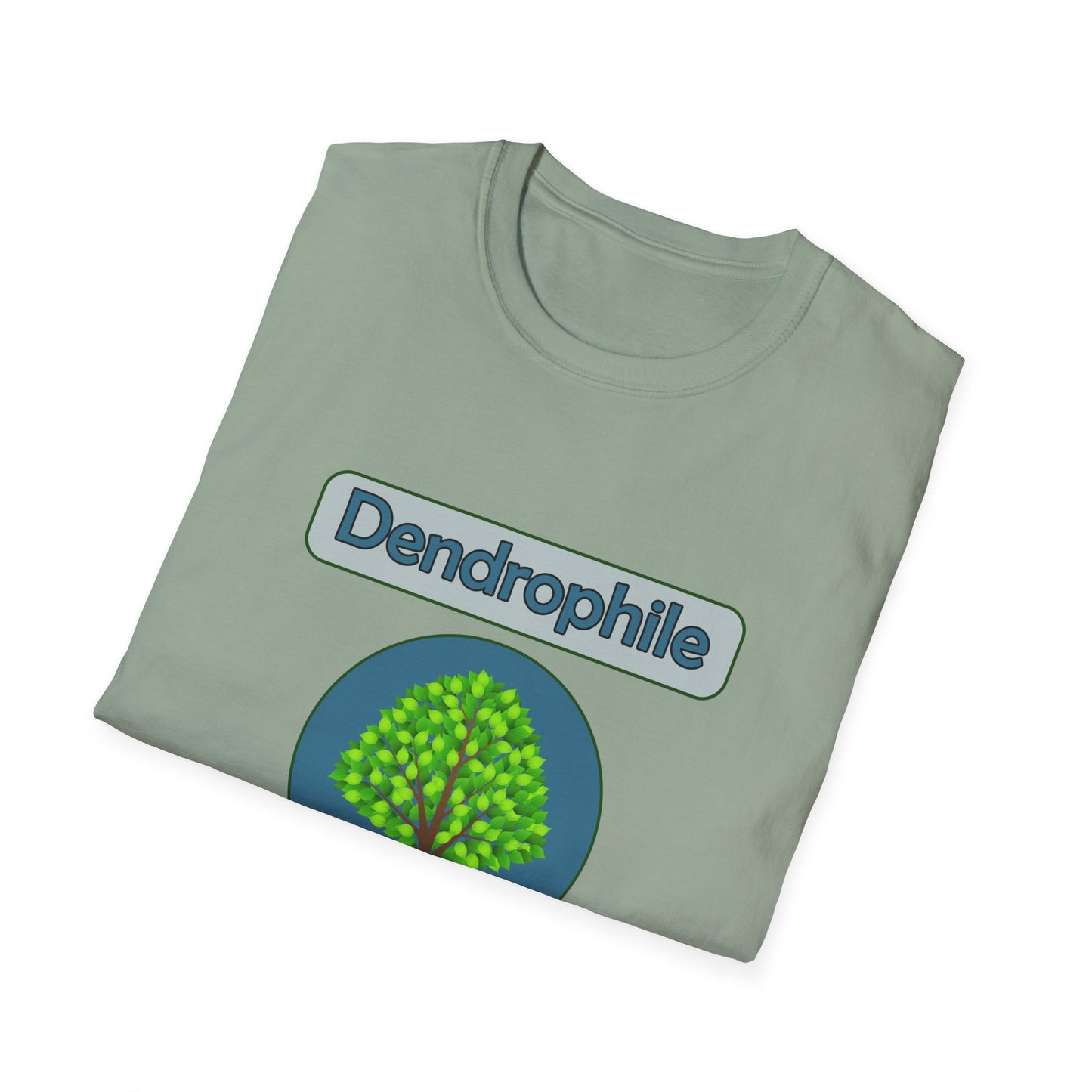 Dendrophile Poly Blend Crew Neck T-Shirt for Tree Lovers