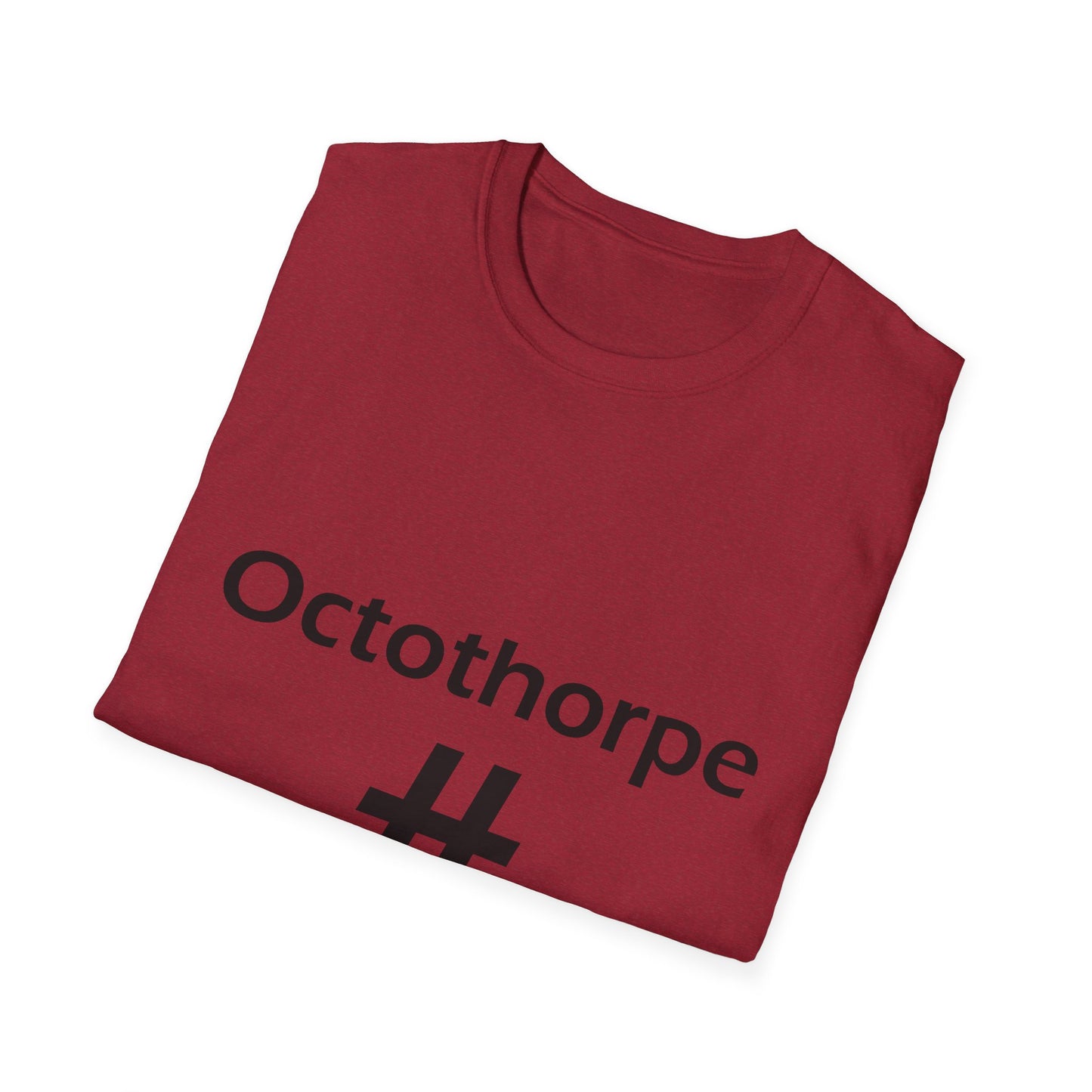 Octothorpe Poly Blend Crew Neck T-Shirt