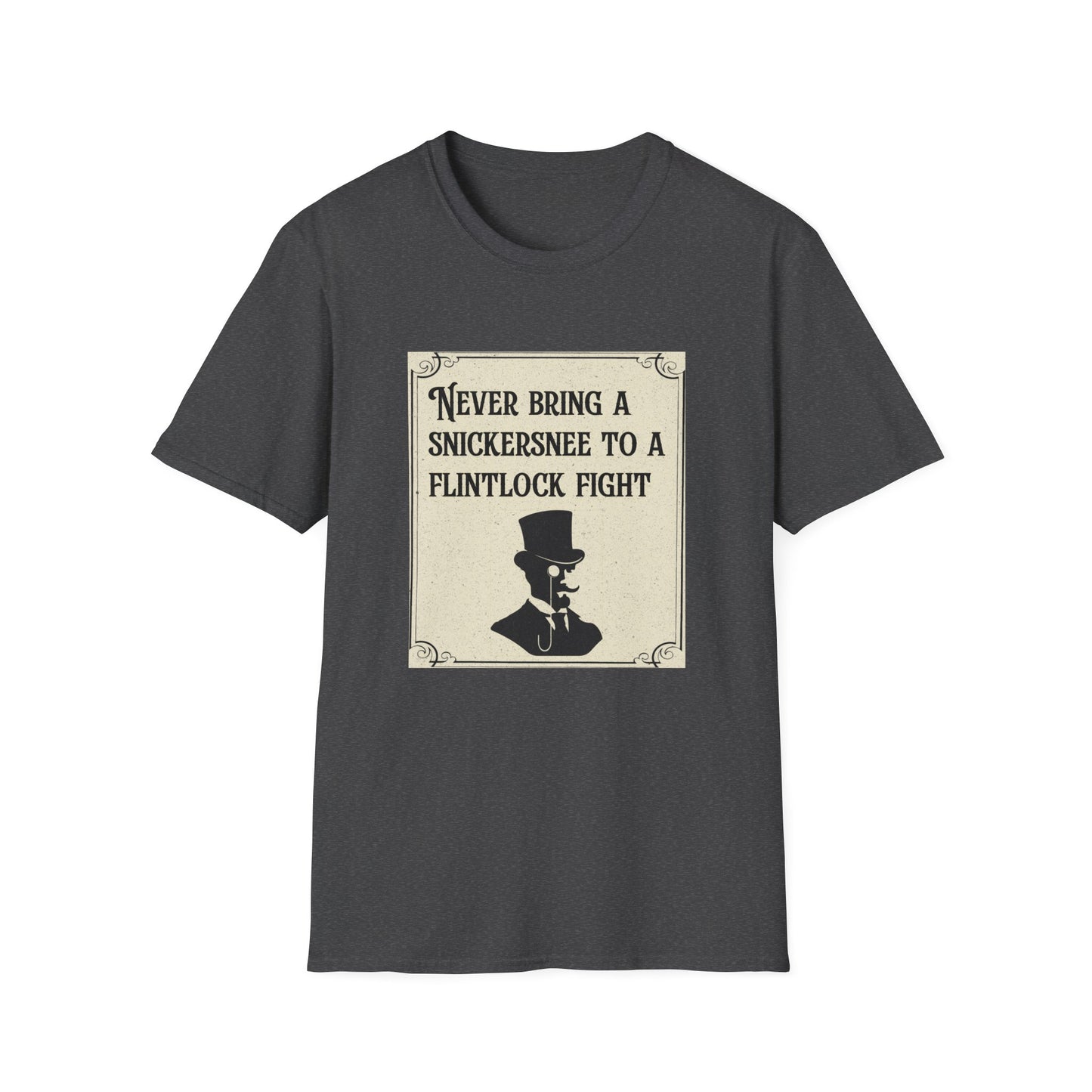 Snickersnee Advice Poly Blend Crew NeckT-Shirt