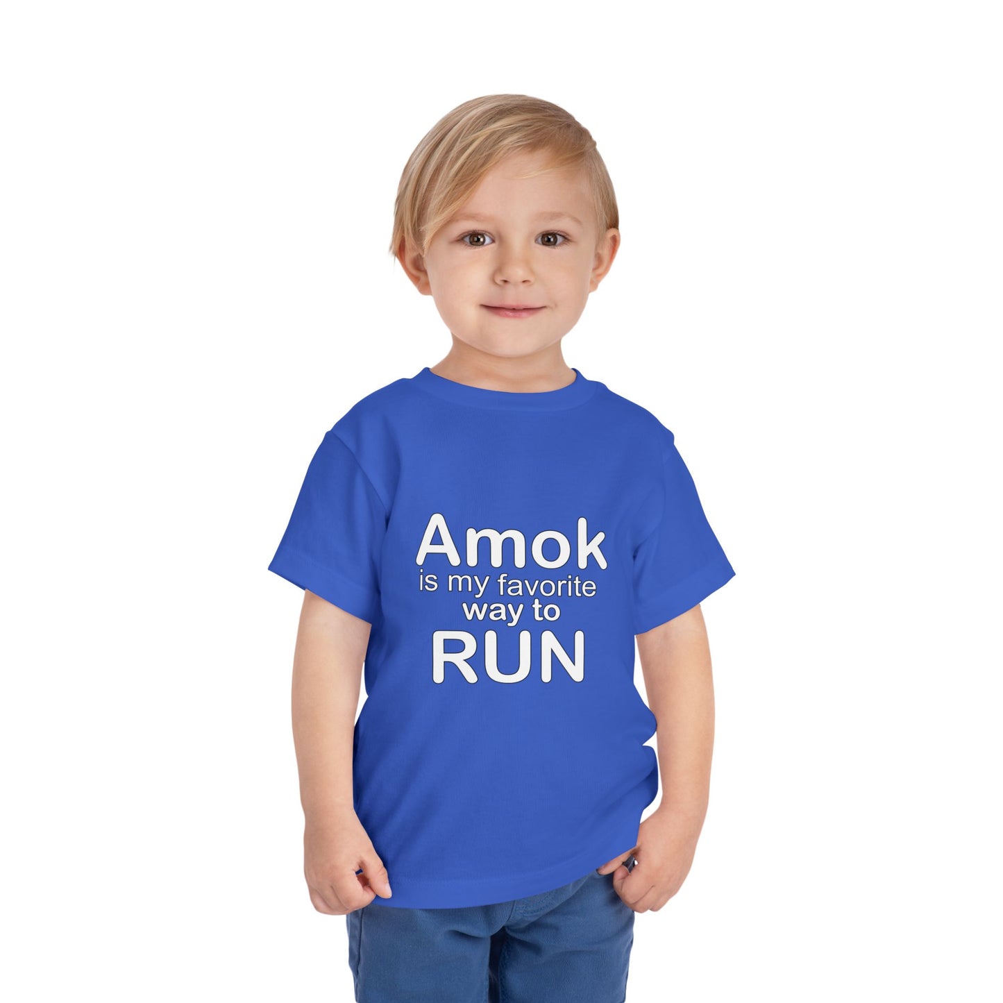 Toddler Running Amok Short Sleeve Tee