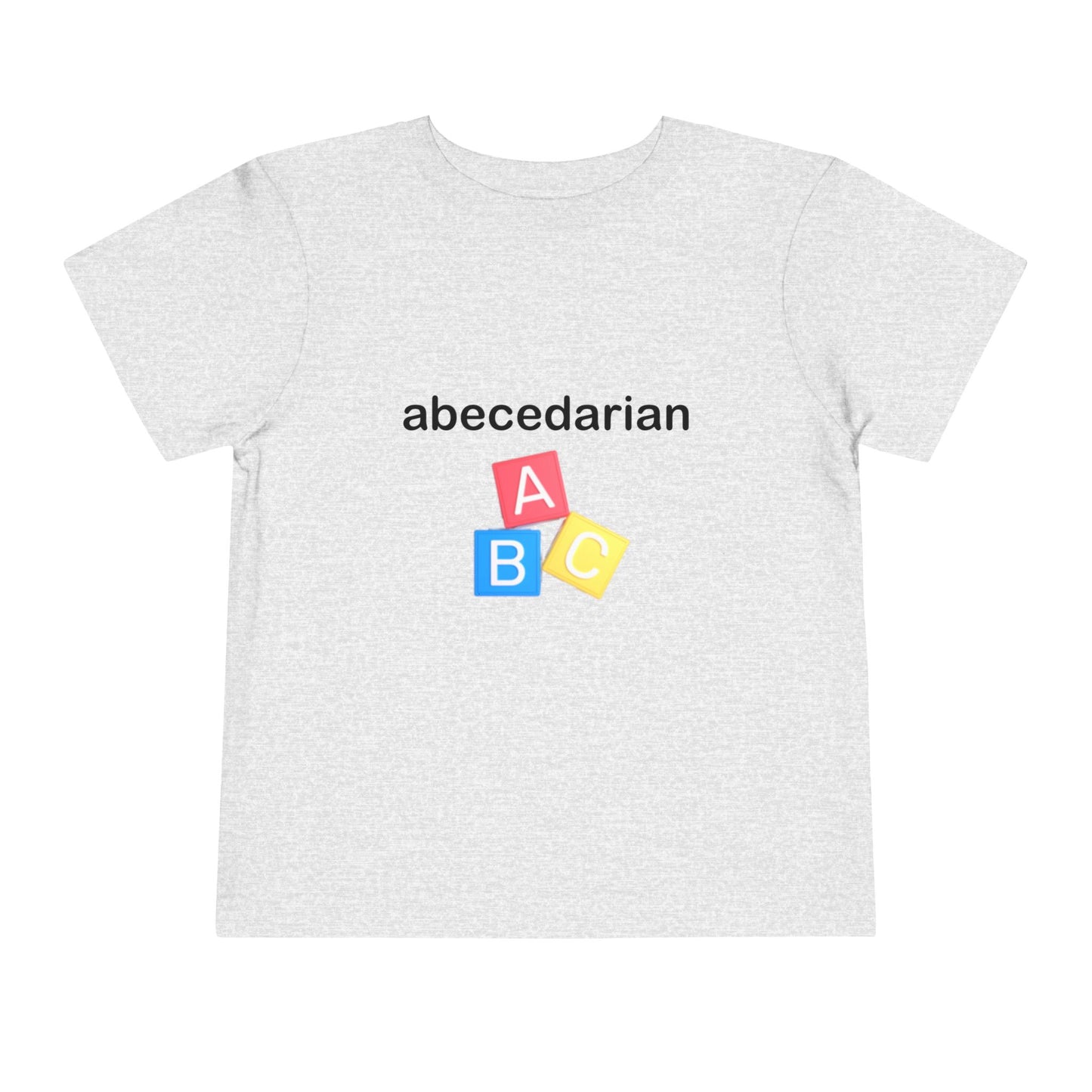 Abecedarian Short Sleeve Toddler Tee