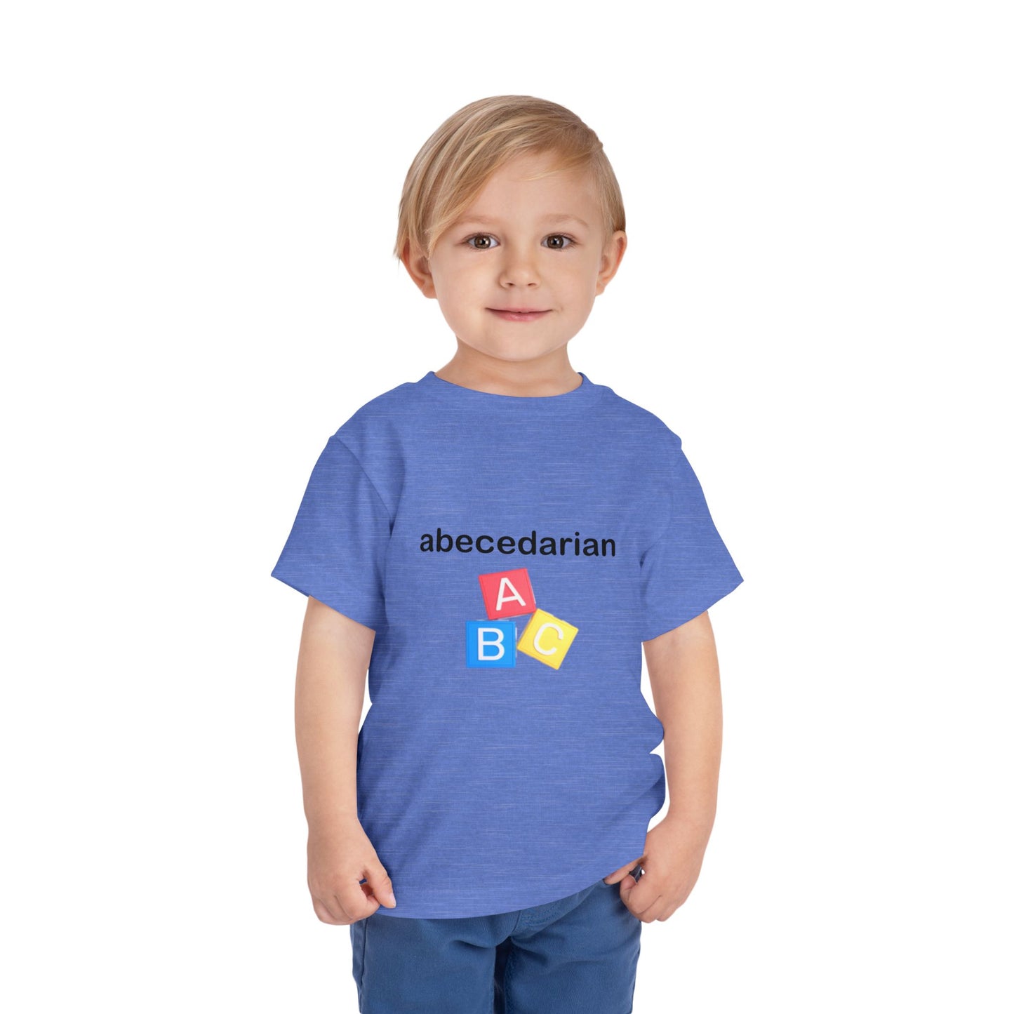 Abecedarian Short Sleeve Toddler Tee
