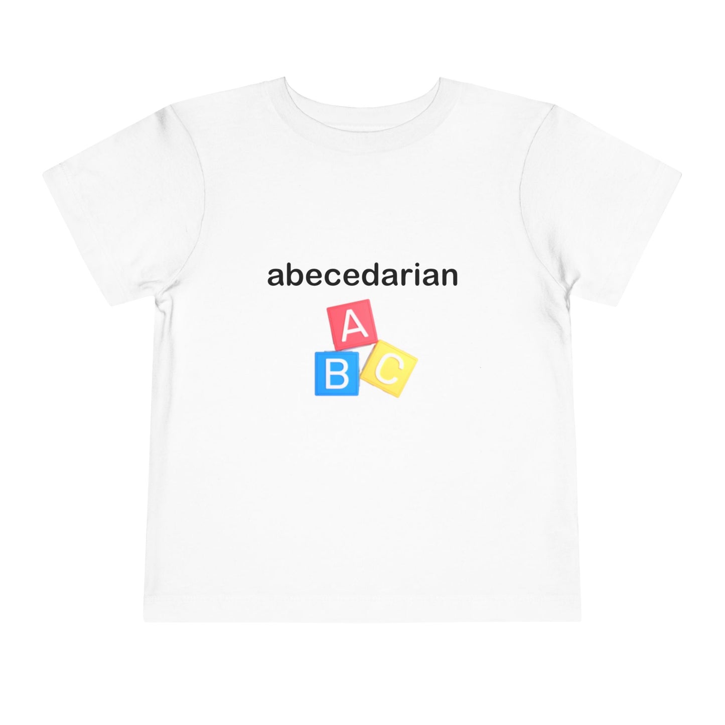 Abecedarian Short Sleeve Toddler Tee