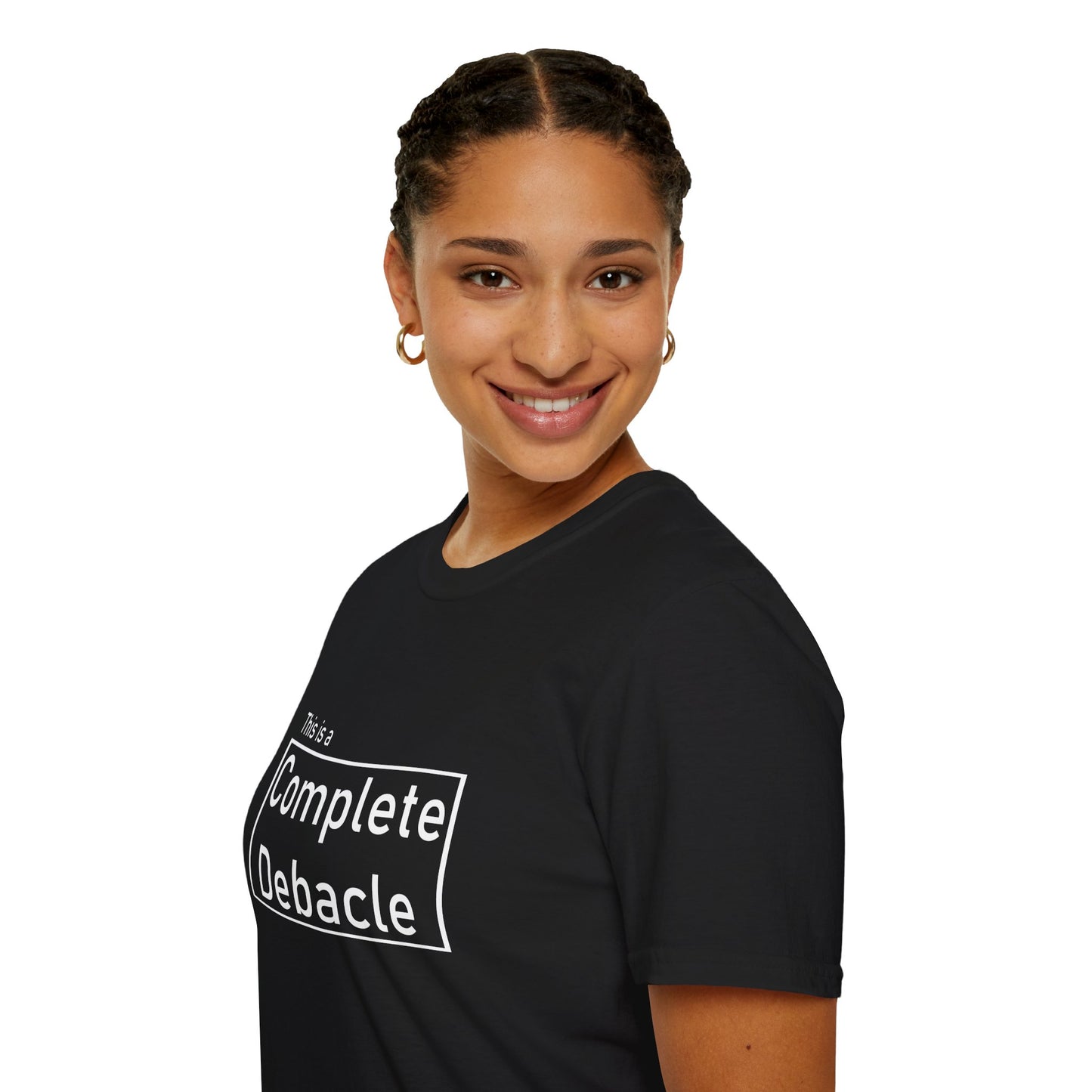 Complete Debacle Poly Blend crew Neck Tee