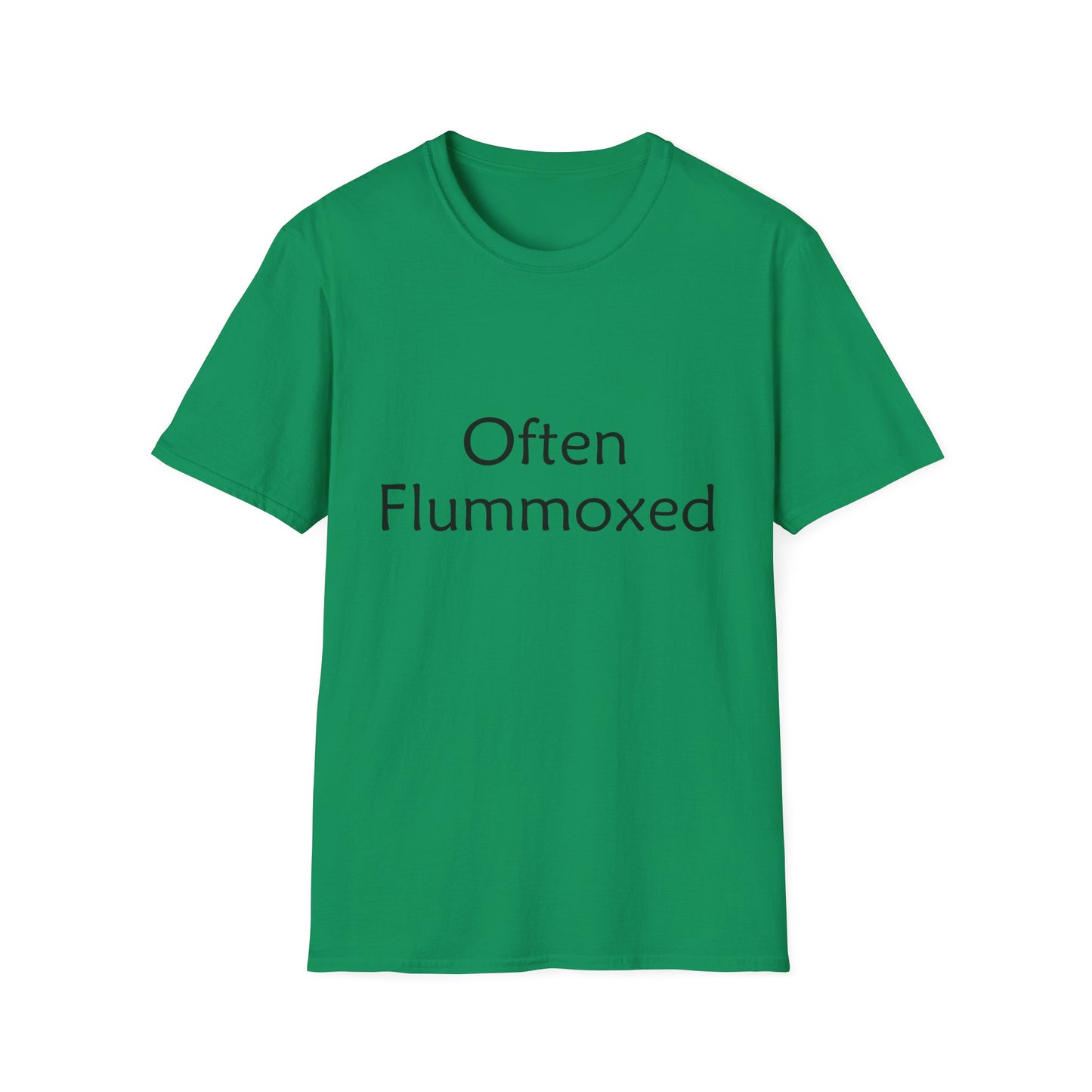 Often Flummoxed Poly Blend Crew Neck T-Shirt